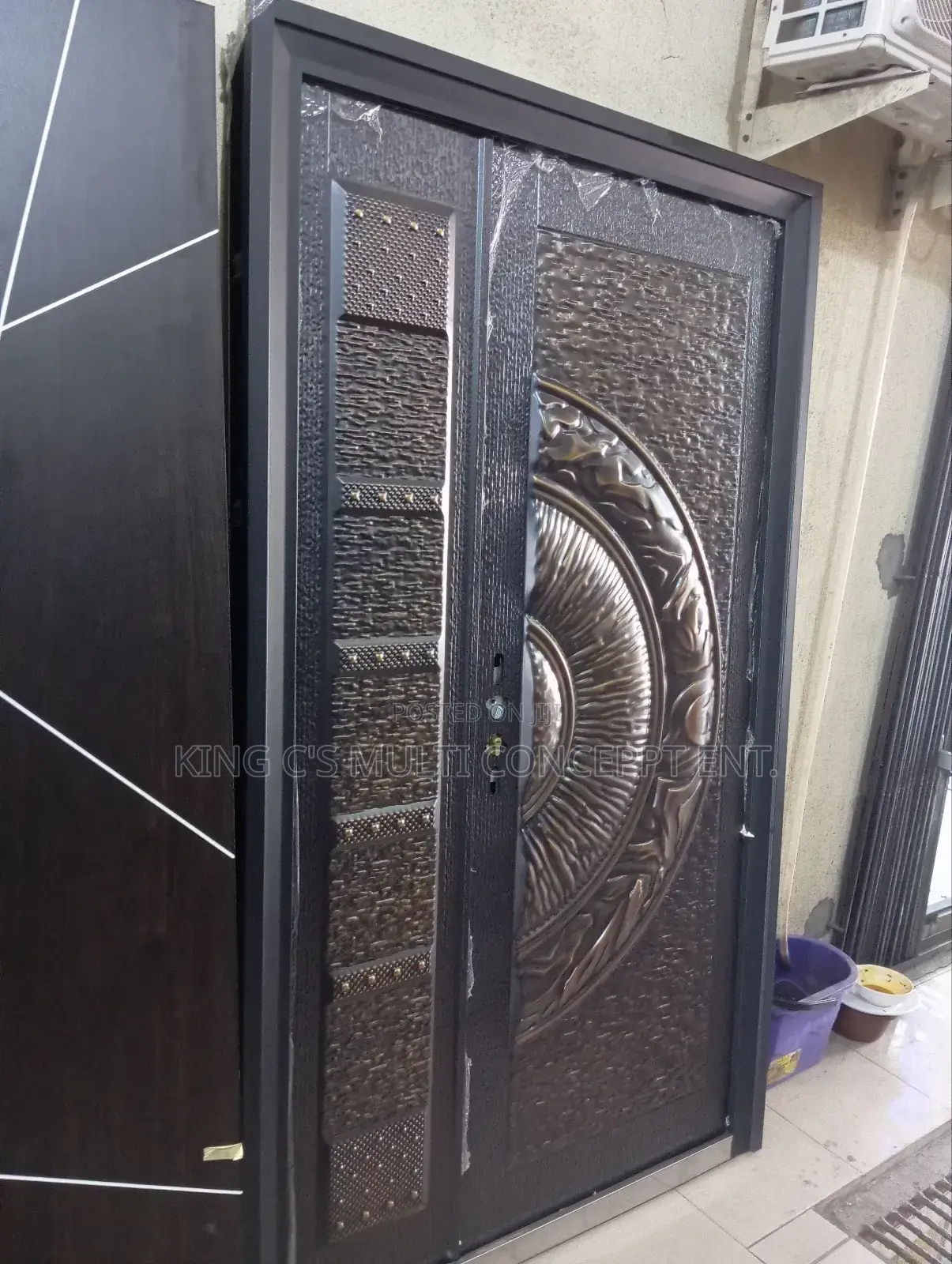4ft Half Moon Design Casted Security Door