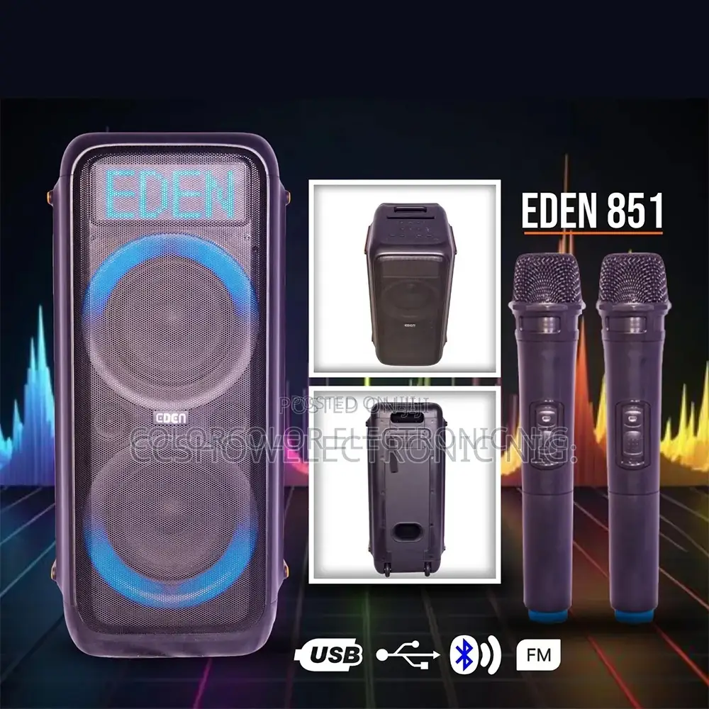 Bluetooth Speaker Eden Model - 851