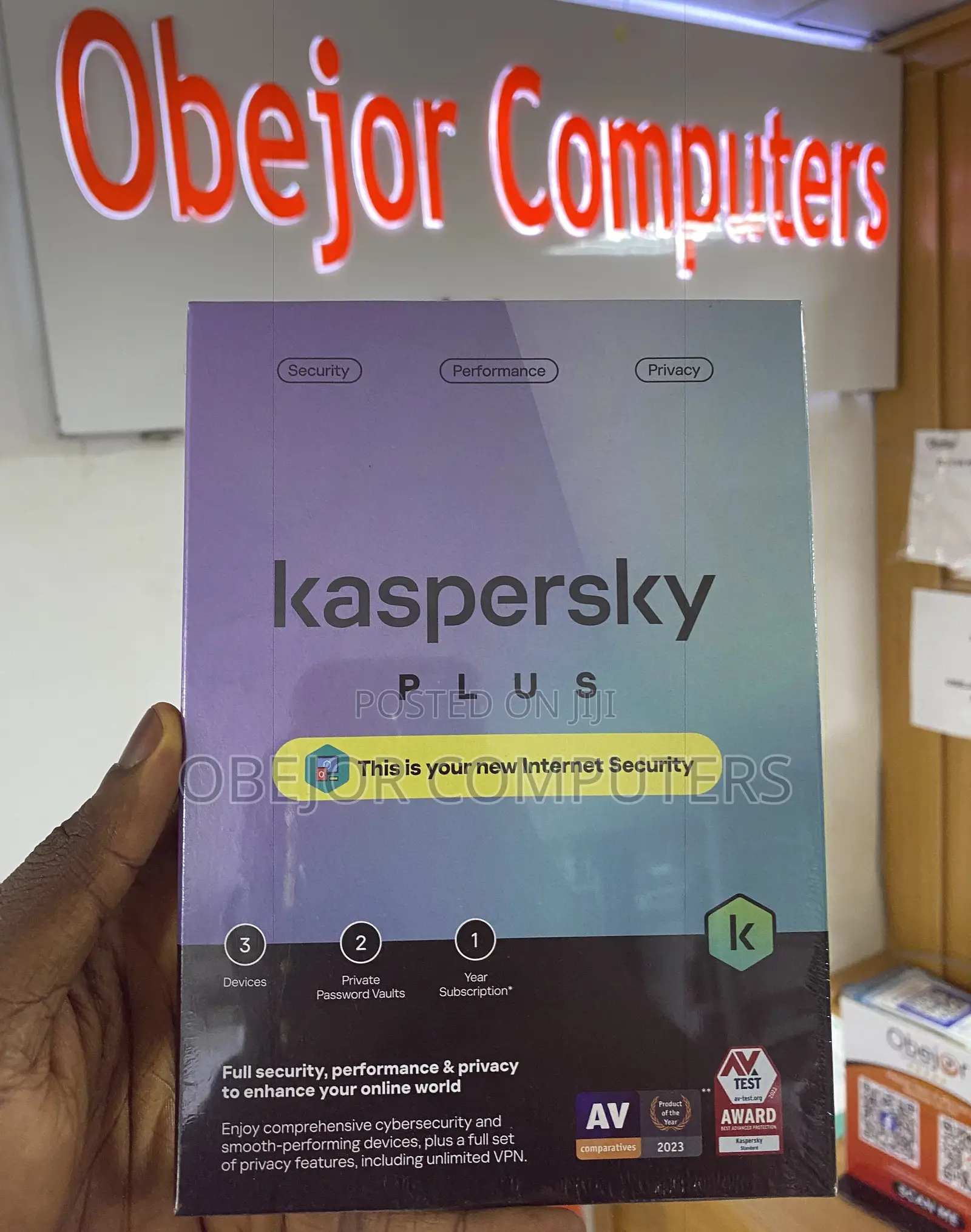 Kaspersky Plus Internet Security 3user