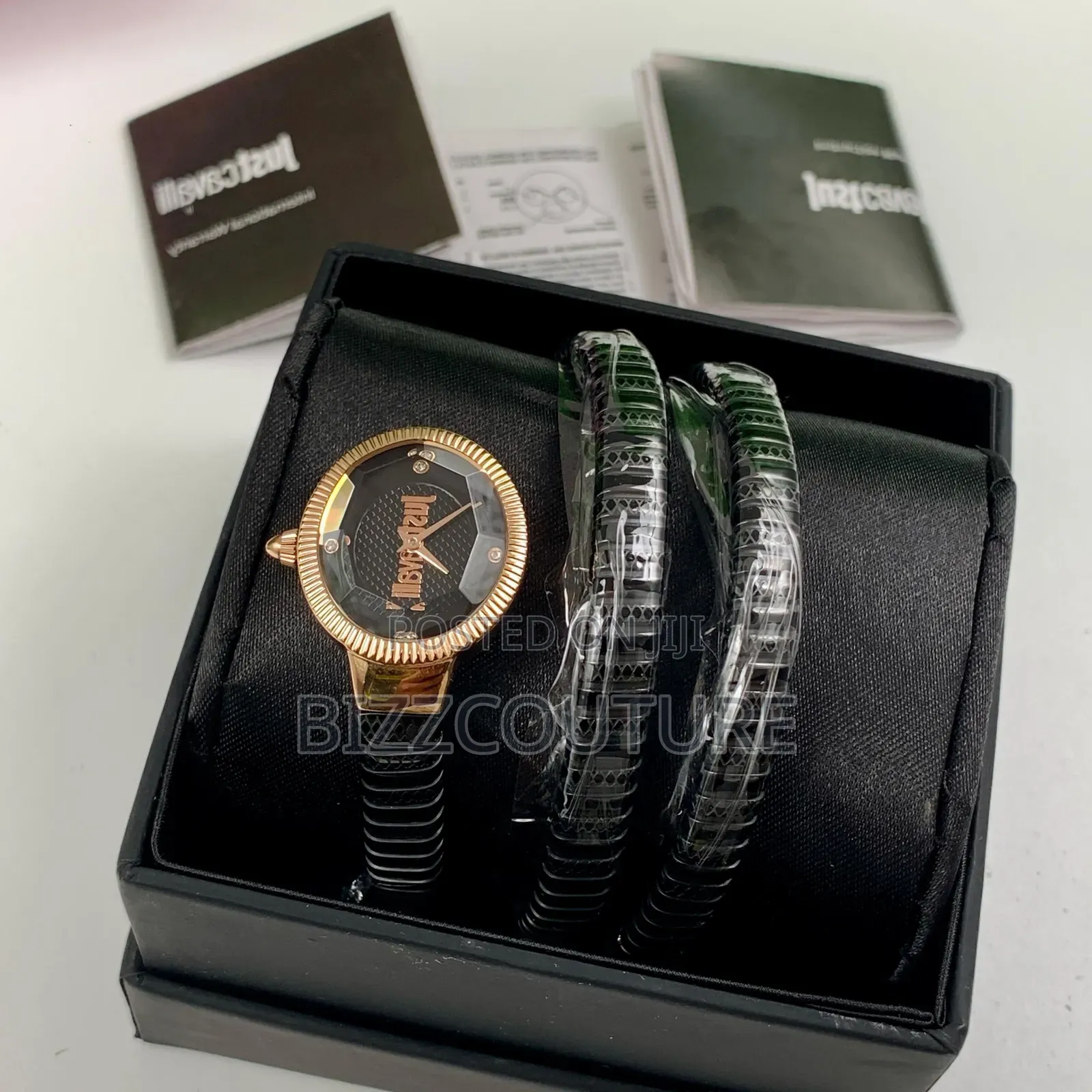 Original Just Cavalli Stainless Steel Watch Is in Store