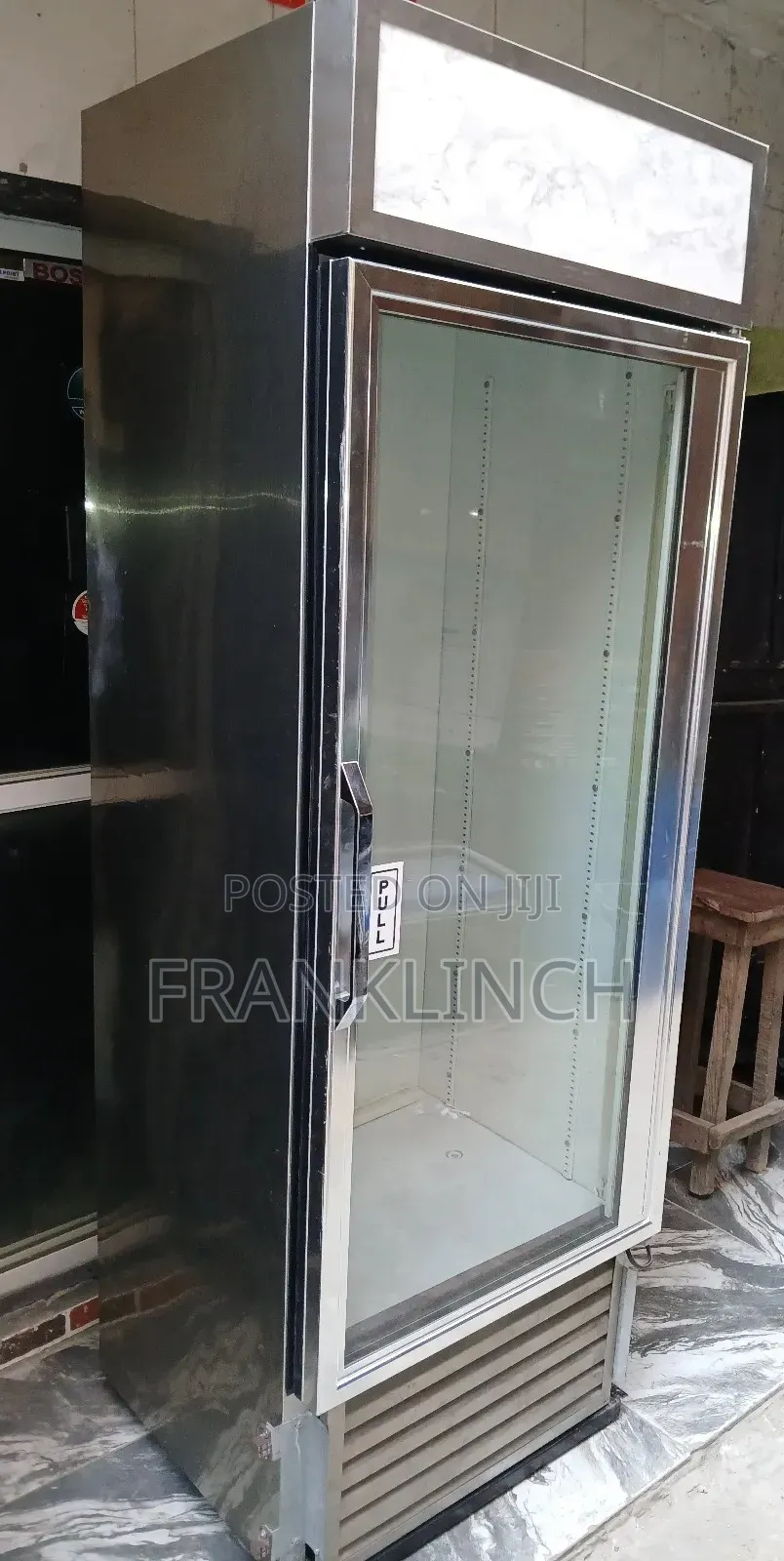539litres Commercial Industrial Upright Stainless Cooler.