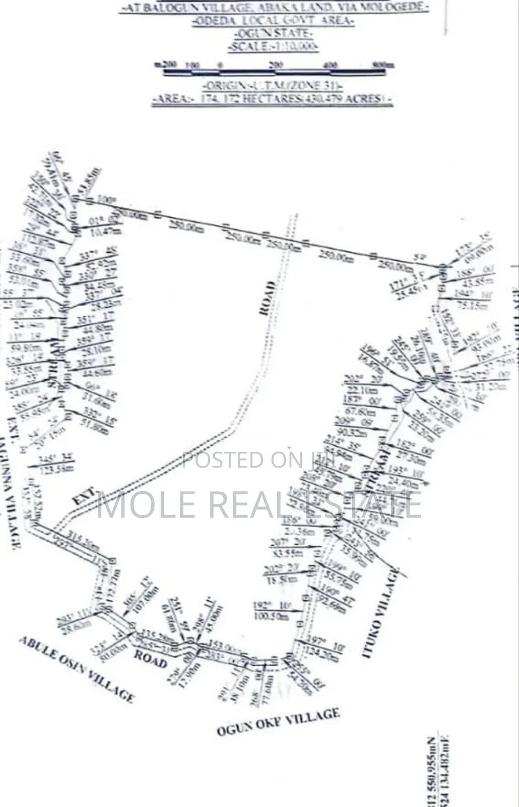 Kms Of Farm Land Virgin Fertile Owode Ogun State