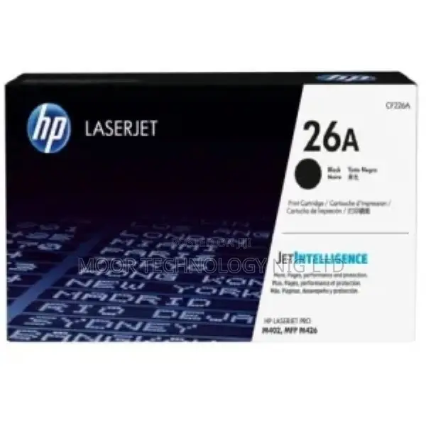Hp 26a Black Original Laserjet Toner Cartridge - Cf226a