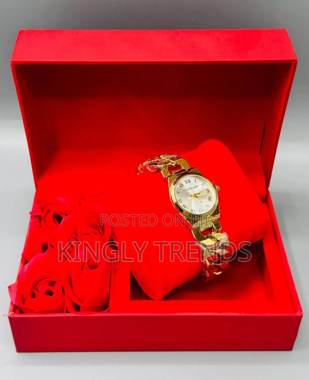 Mk Luxury Watch With Box and Gifts
