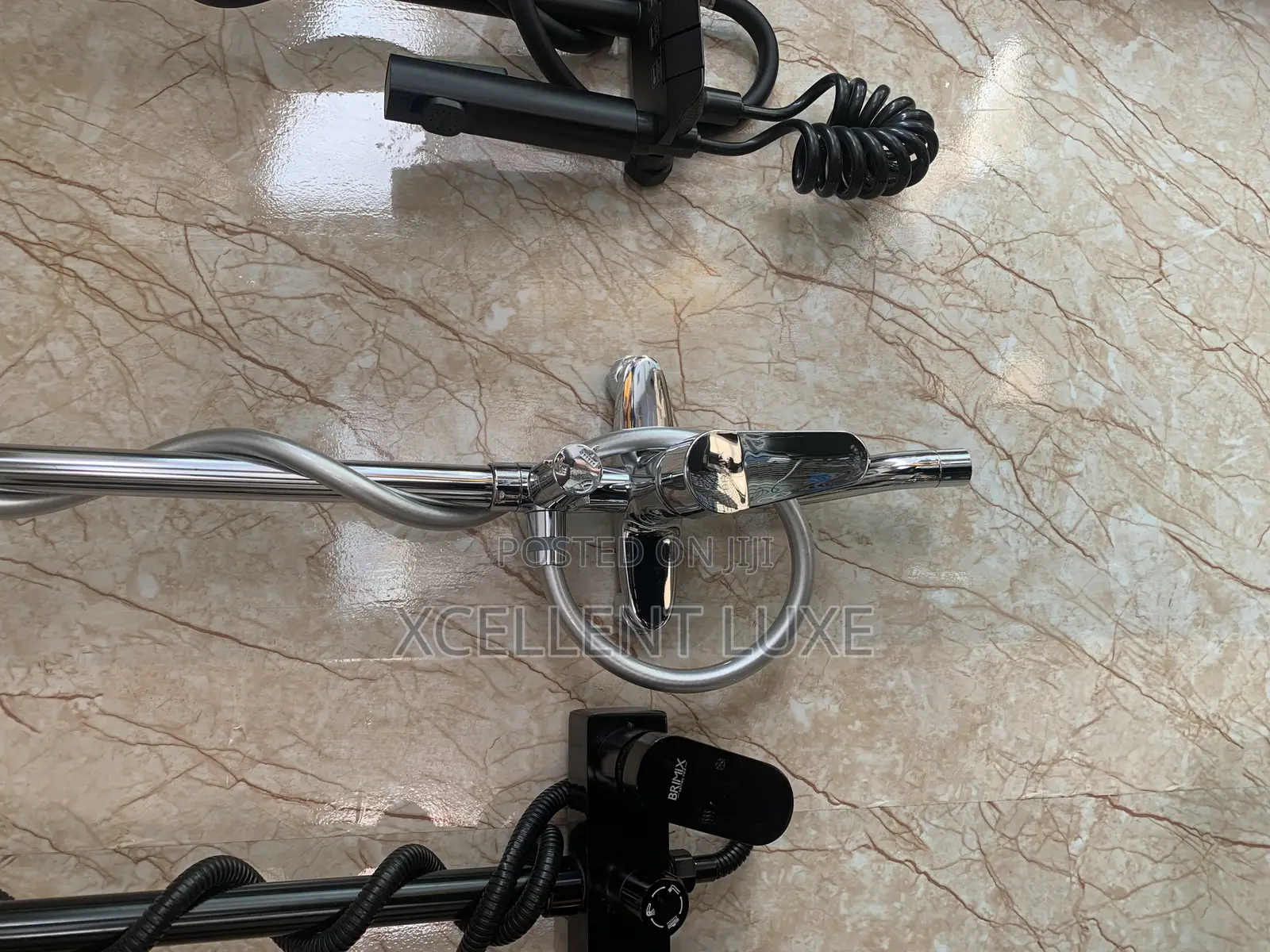 Kettle Mouth Chrome Shower