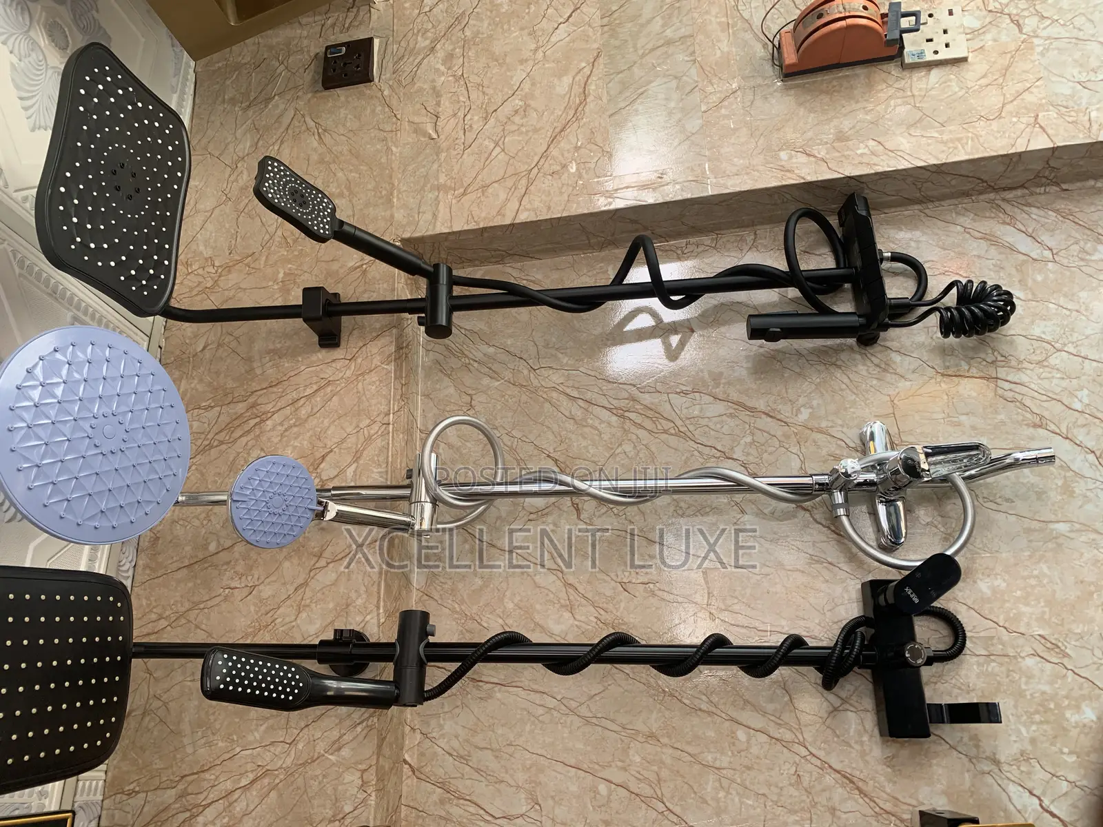 Kettle Mouth Chrome Shower
