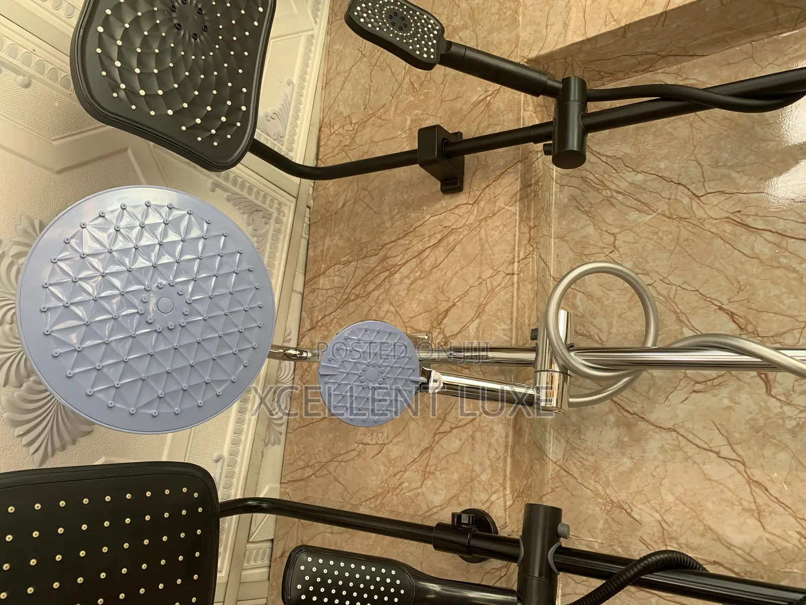 Kettle Mouth Chrome Shower