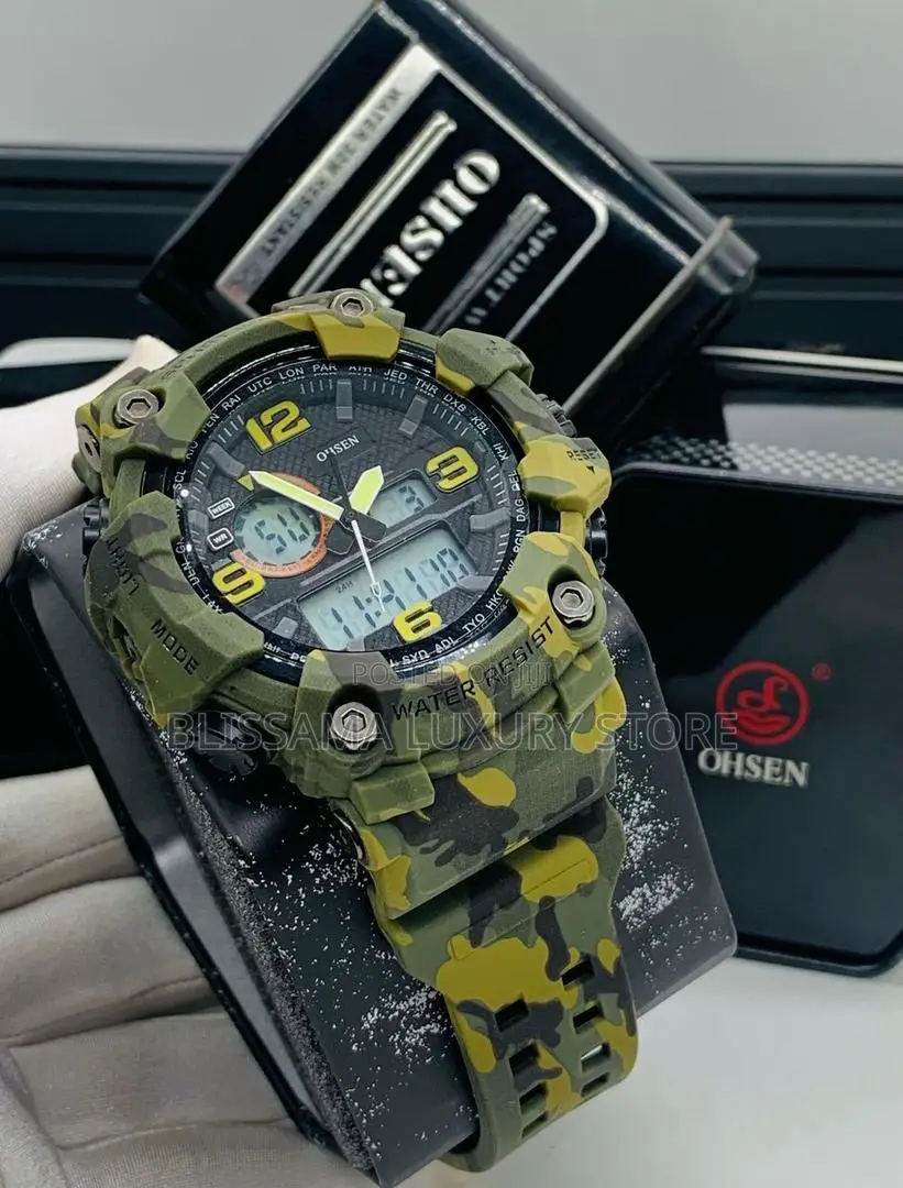 G-Shock Luxury Quality Rubber Digital/Analog Wristwatches