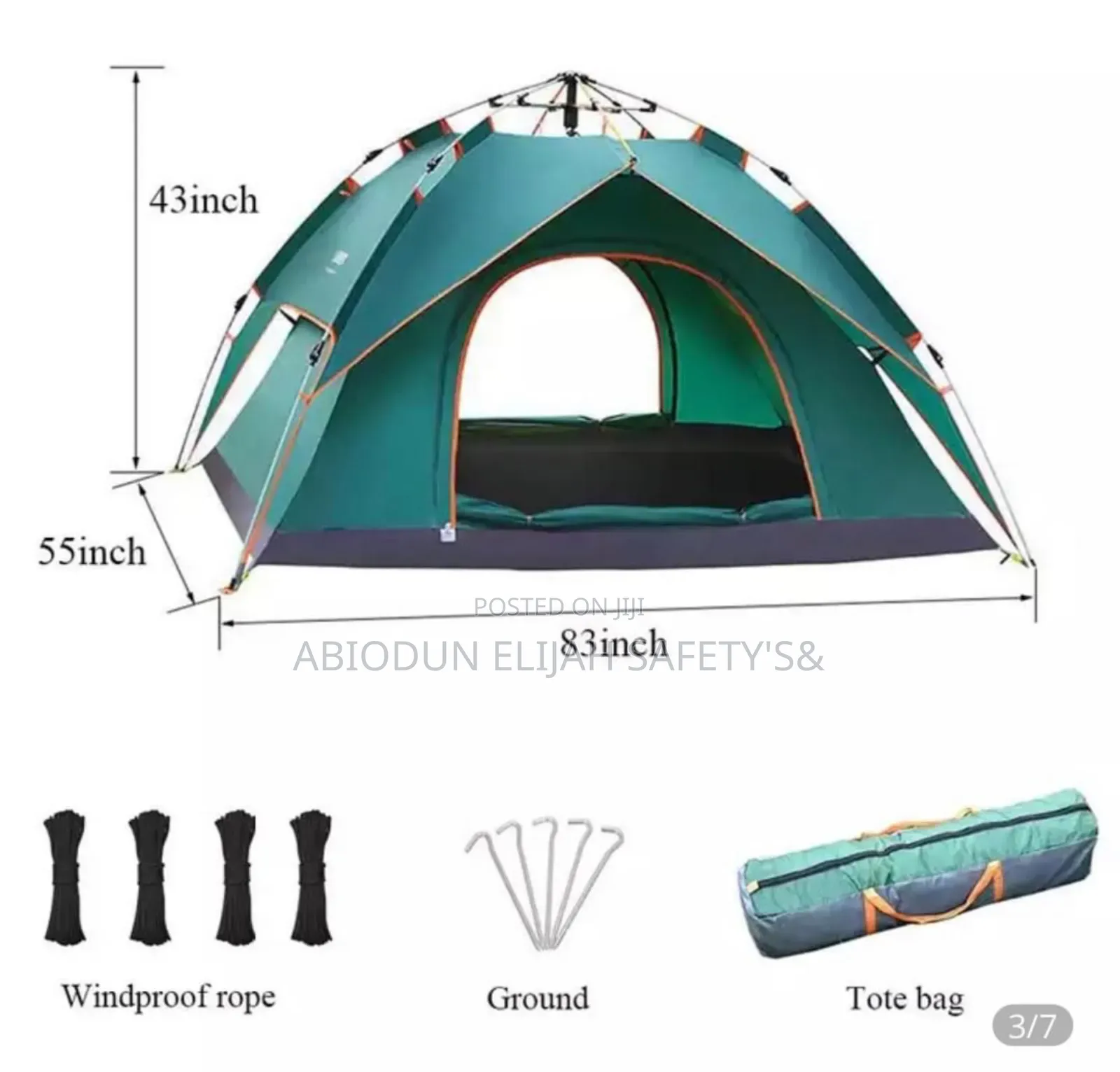 Original Quality Automatic Safety Foldable Mosquito Net Camping Tent