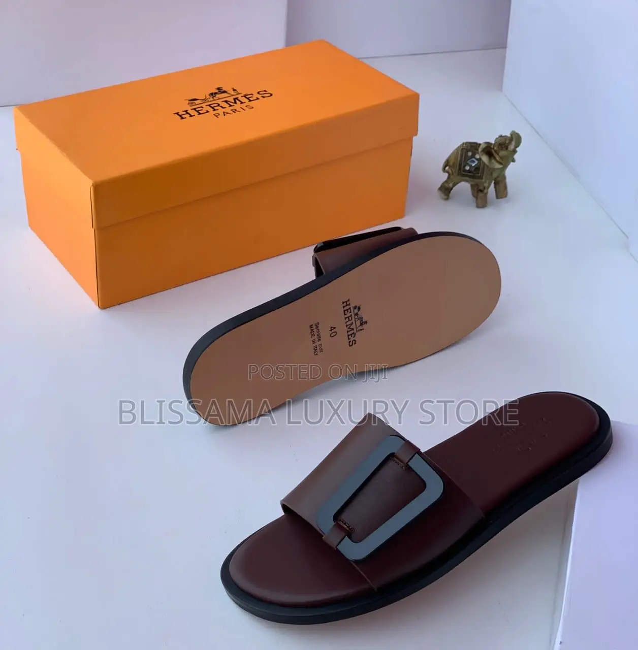 Luxury Quality Hermes/Versace/Ferragamo Slippers