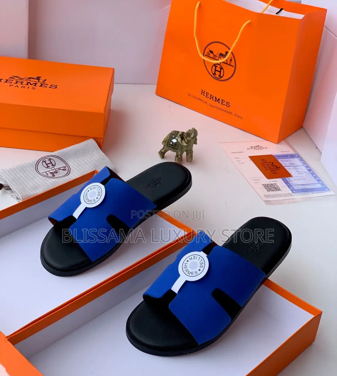 Luxury Quality Hermes/Versace/Ferragamo Slippers