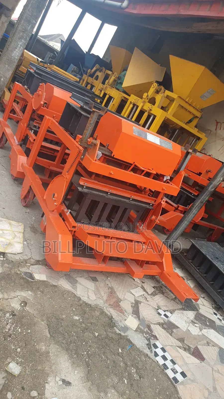 Concrete Block Making Machine