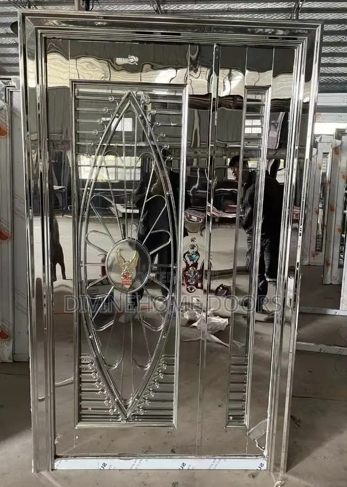 Chromium Steel Door