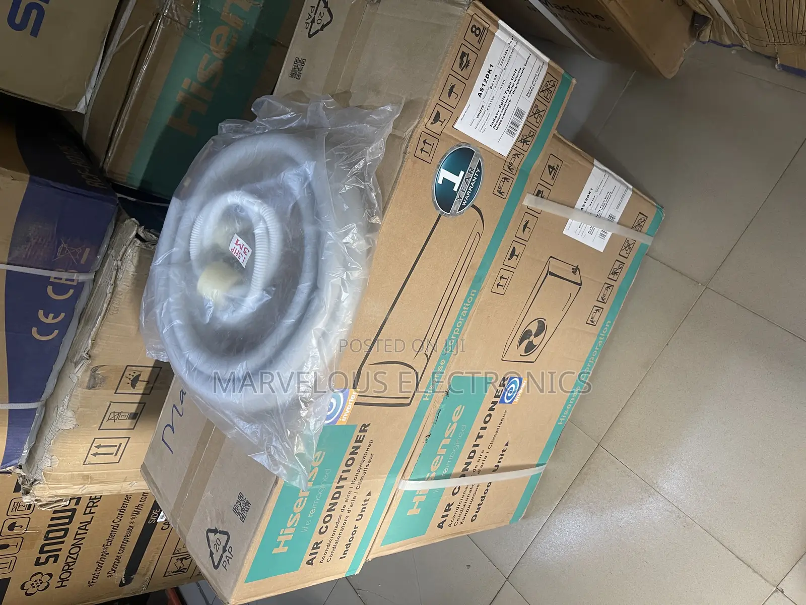 Brand New Original Hisense 1:5hp Inverter Air Conditioner