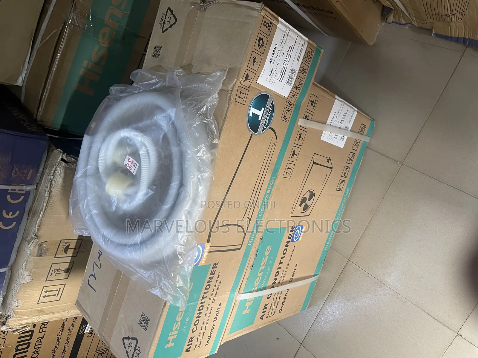 Brand New Original Hisense 1:5hp Inverter Air Conditioner