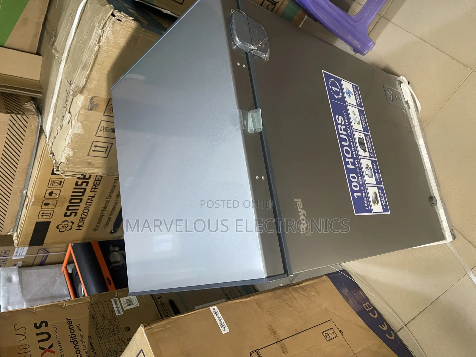 Brand New Royal 150l Chest Freezer Full Copper