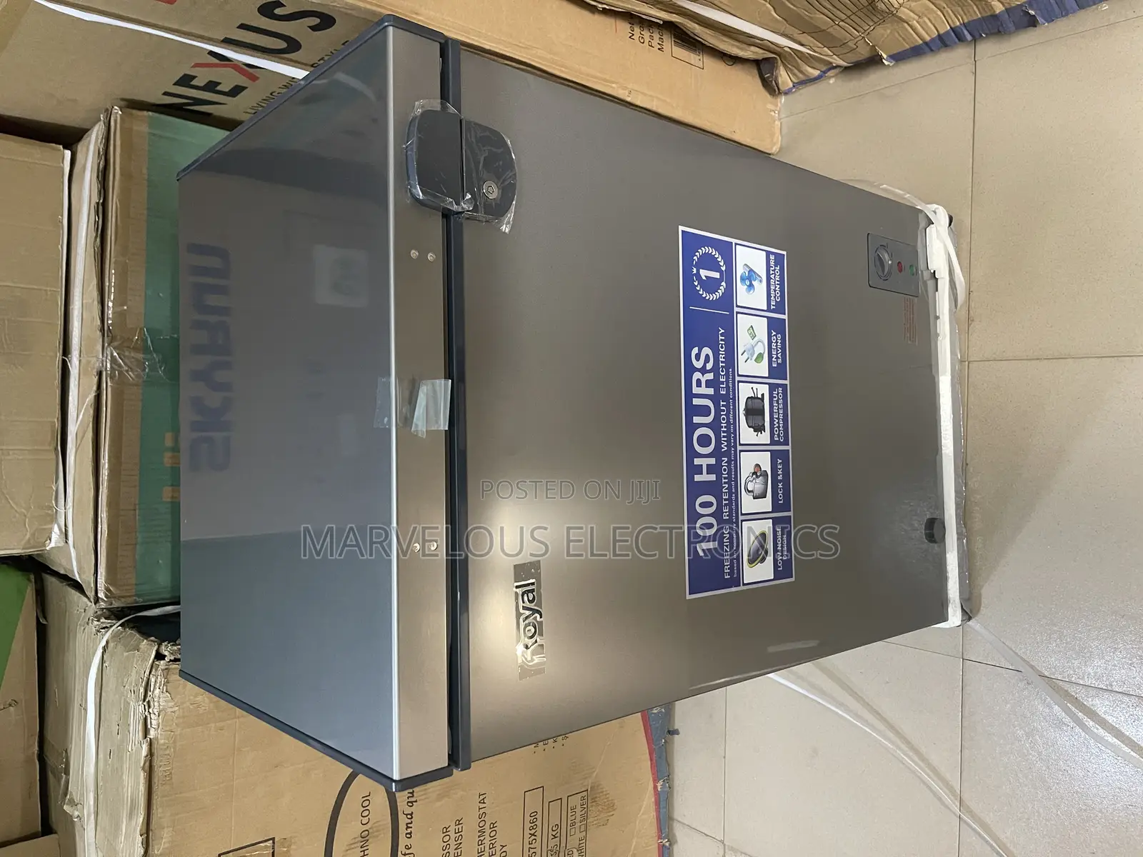 Brand New Royal 150l Chest Freezer Full Copper