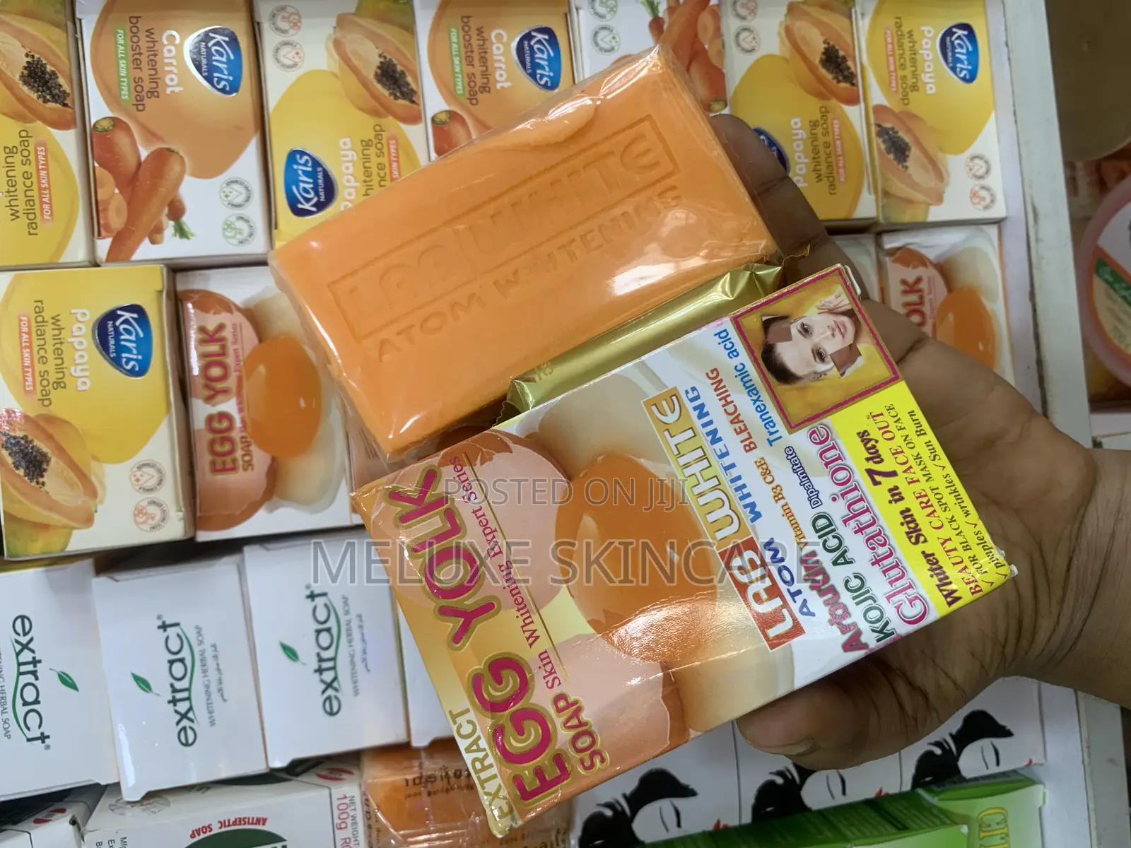 Egg Yolk Whitening Soap