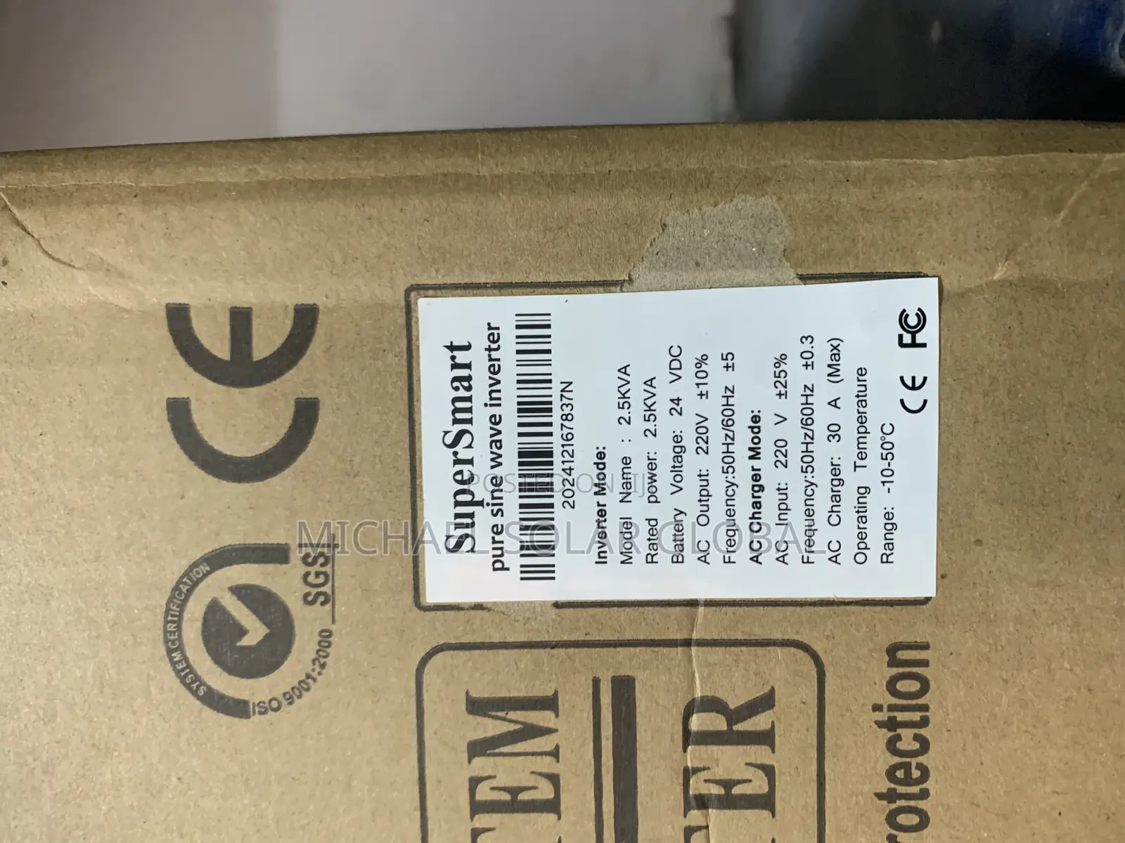 2.5kva 24v Smart Solar Inverter
