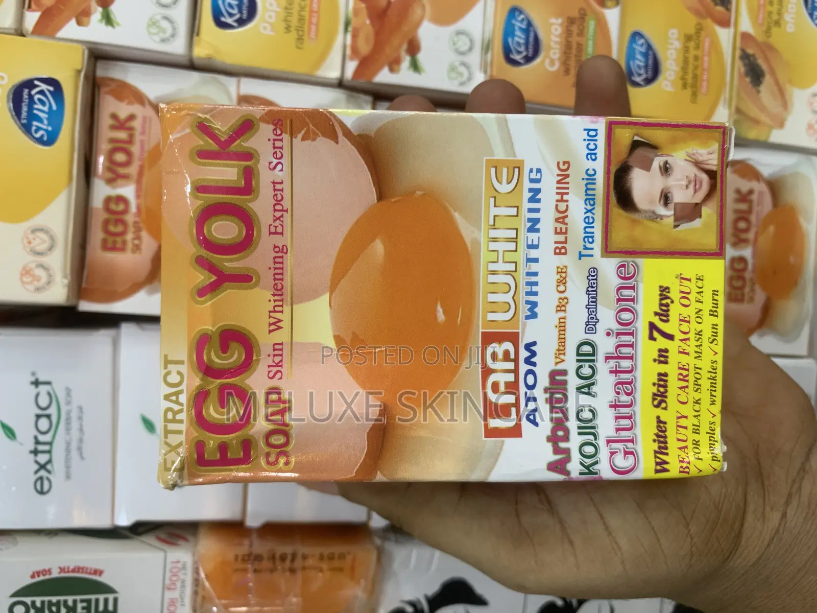 Egg Yolk Whitening Soap
