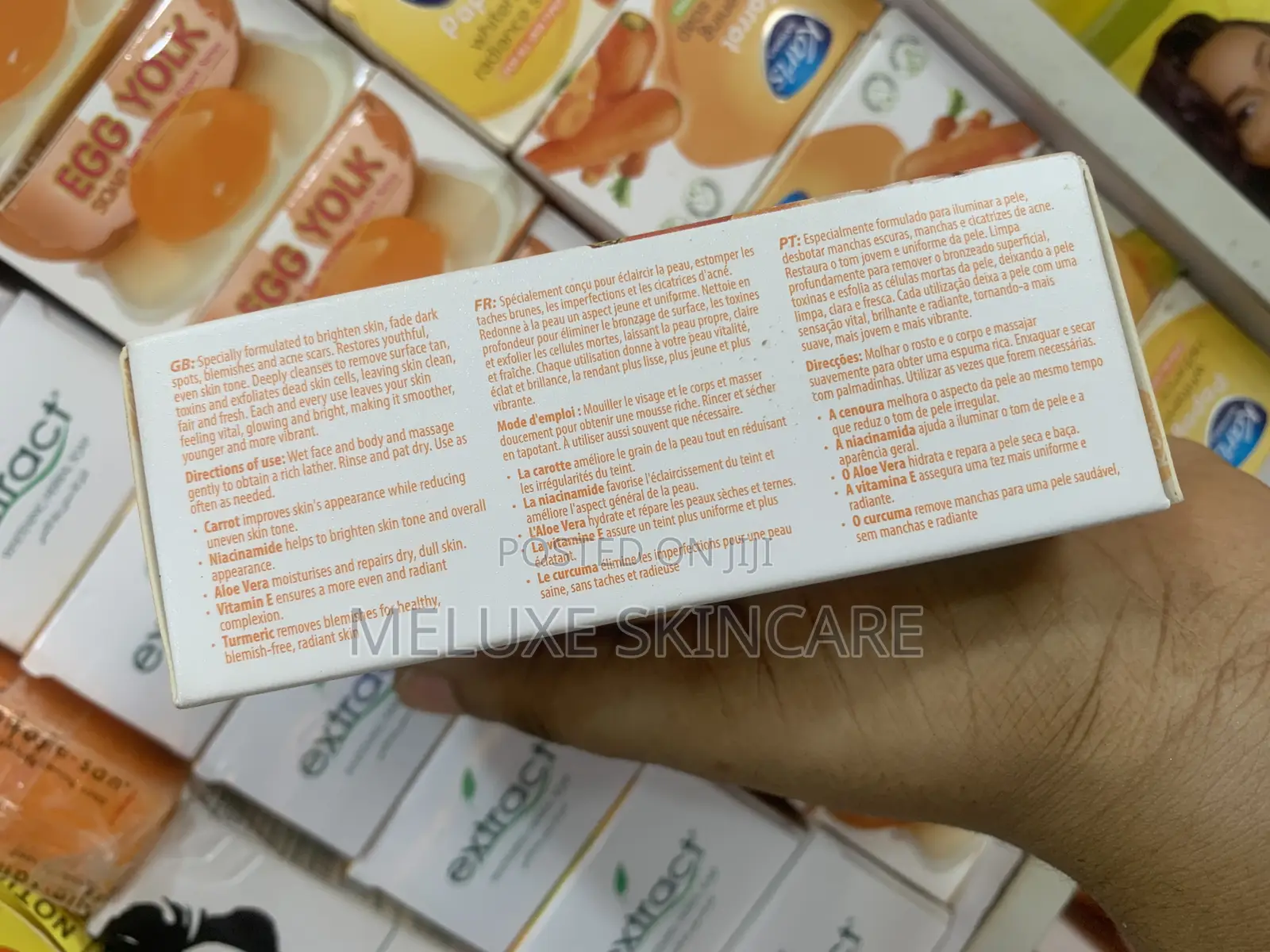 Karis Carrot Whitening and Booster Soap