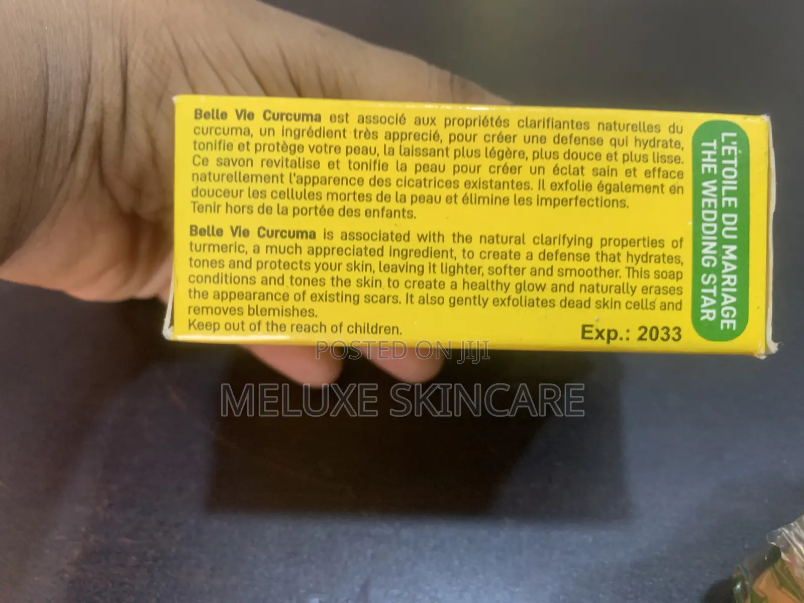 Belle Vie Tumeric Whitening Soap
