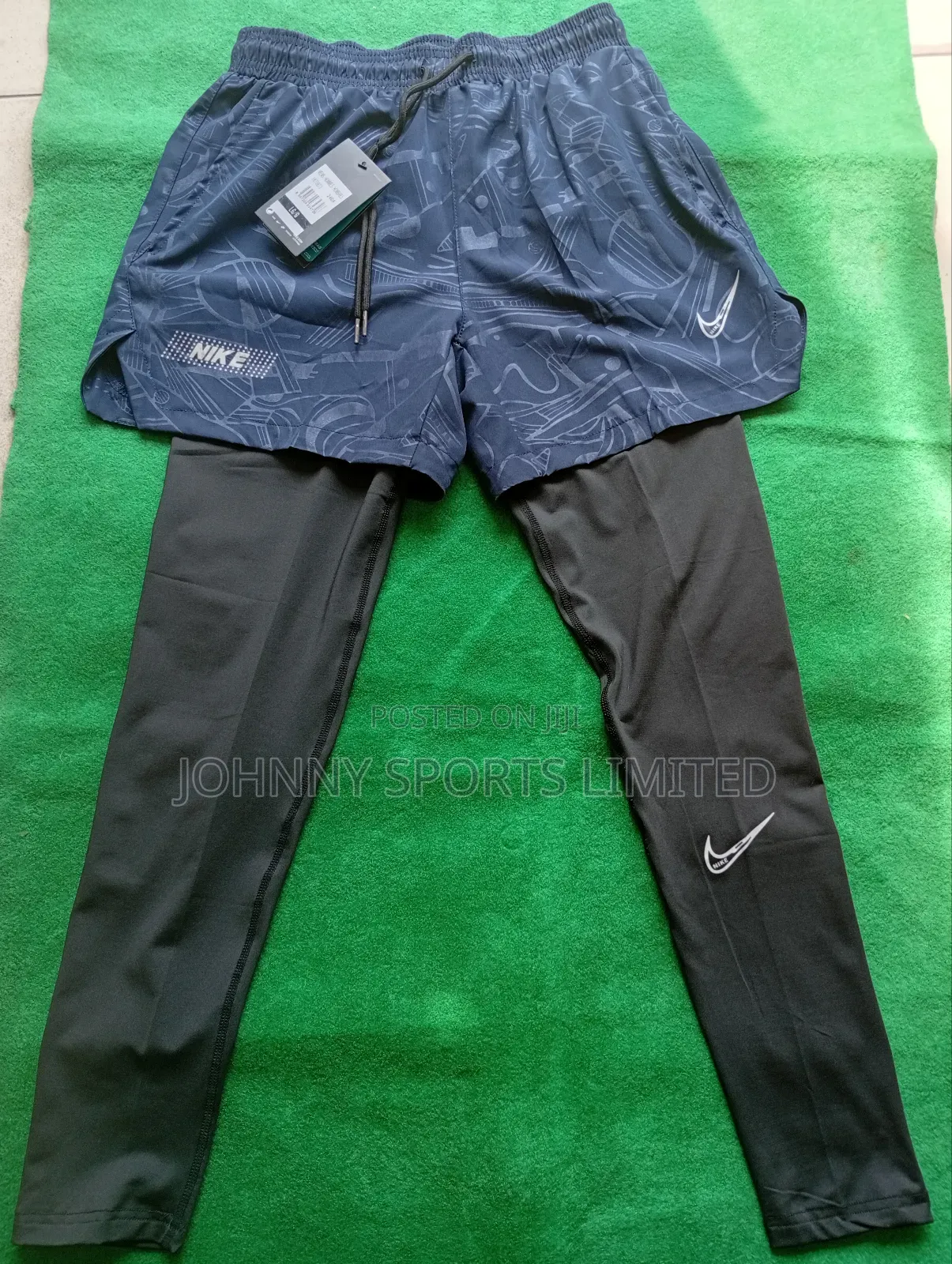 Sports Shorts With Inner Long Titte