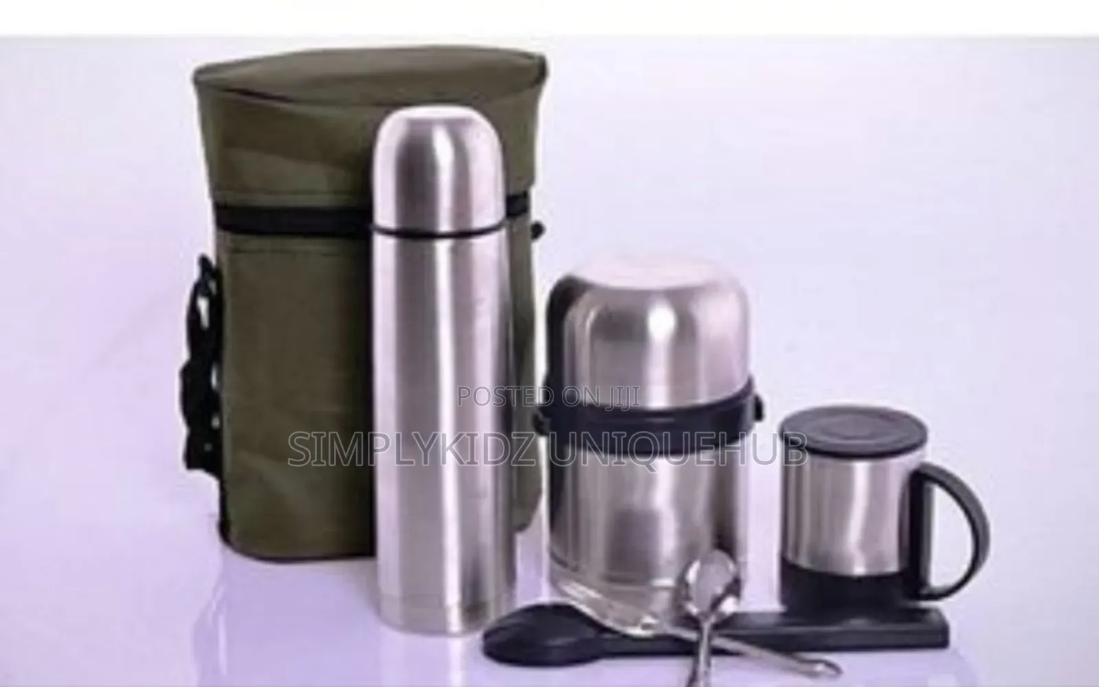 6 in 1 Universal Stainless Steel Flask Gift Set