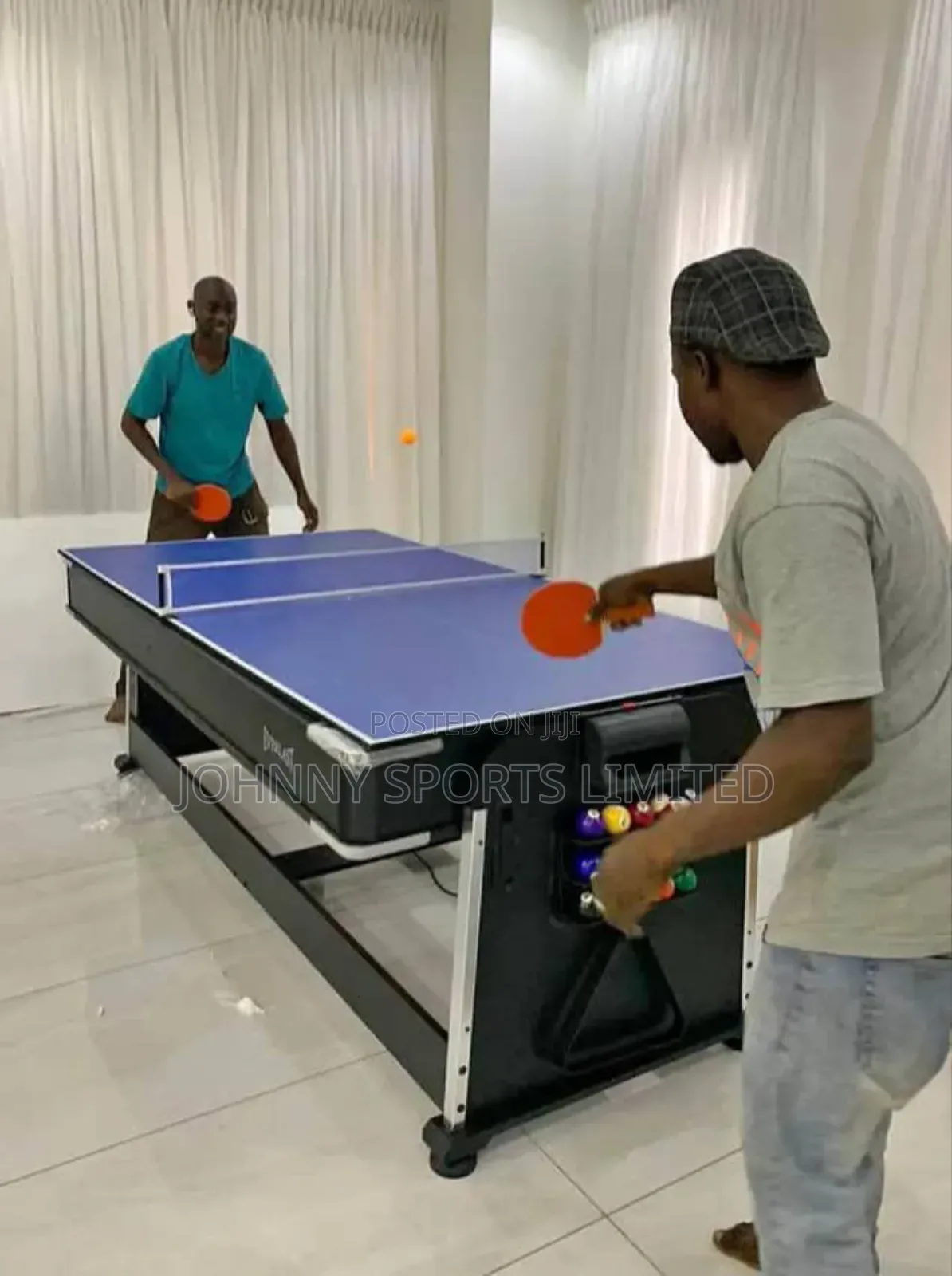 4 in 1 Snooker Board Air Hockey and Table Tennis Dinner
