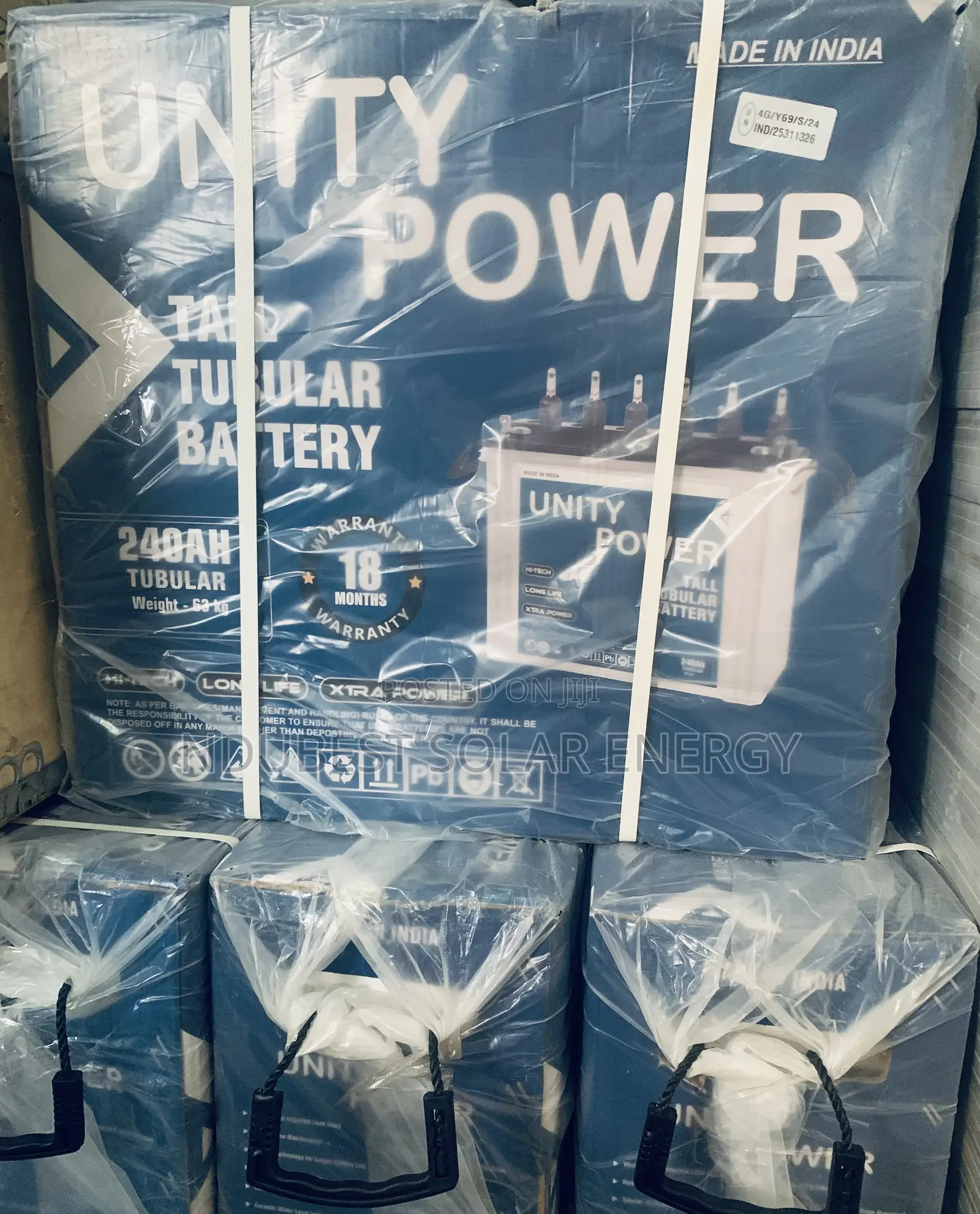 240ah Unity Tubular Battery
