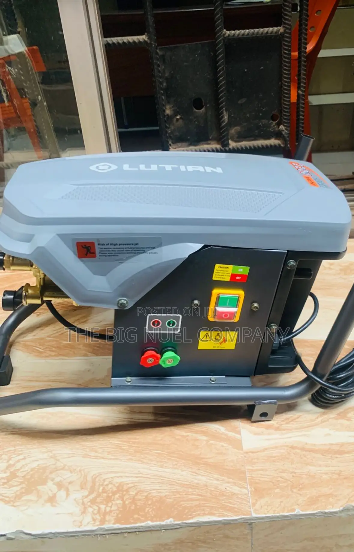 Lutian Electric Pressure Washer 2.2kw by 3hp 220v