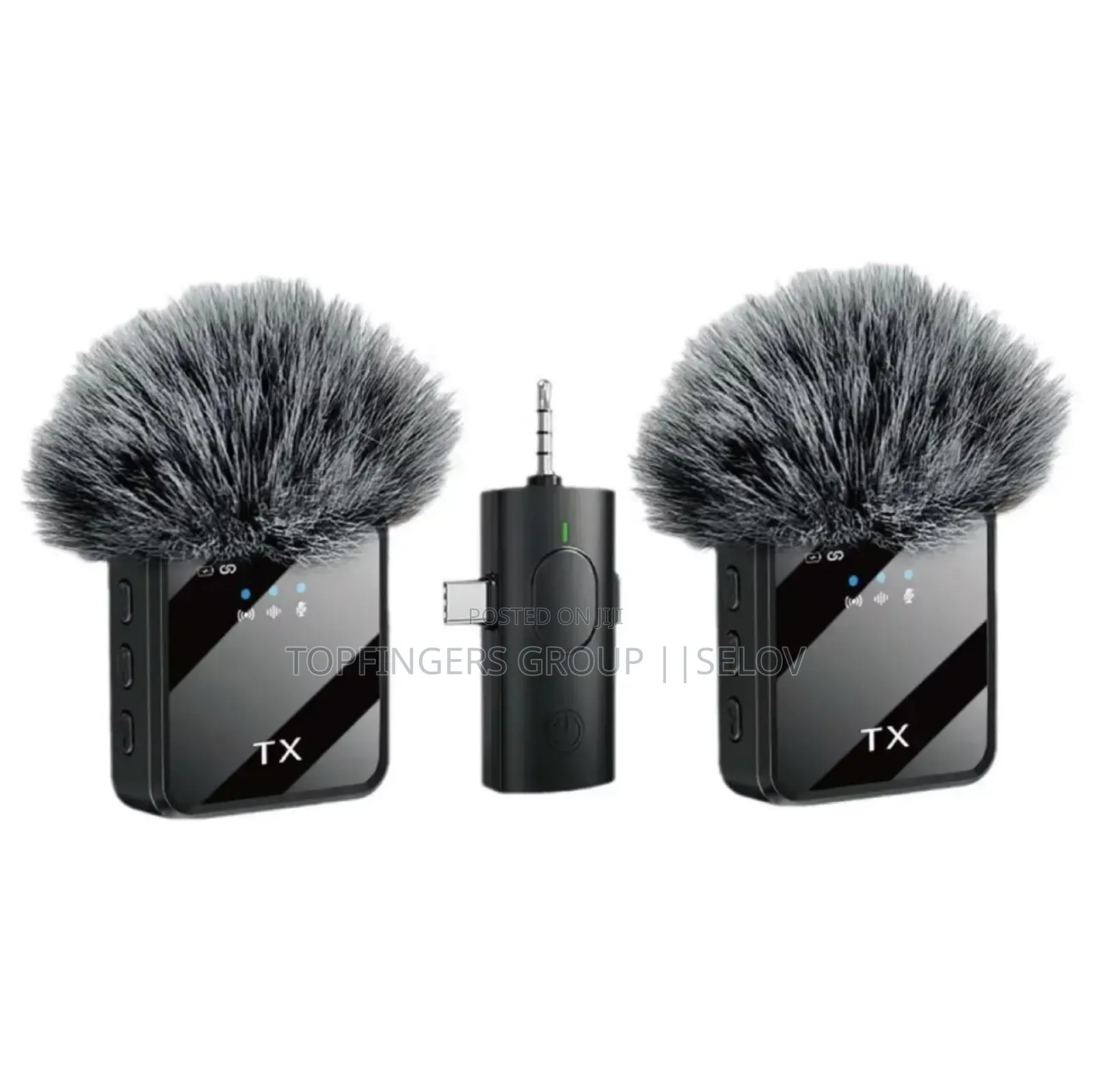 F11- 2, Dual Laverlier Microphone With Noise Cancellation
