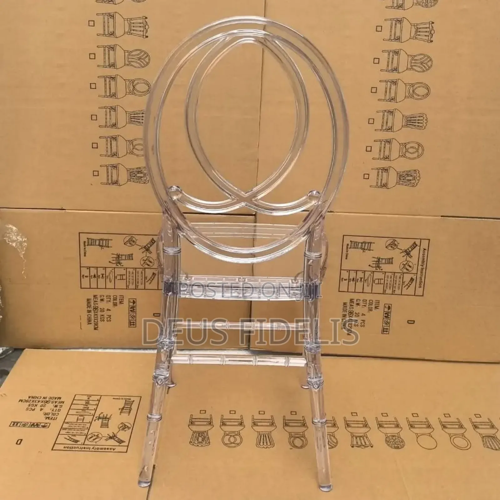 Acrylic Dior Chair, Event Chair