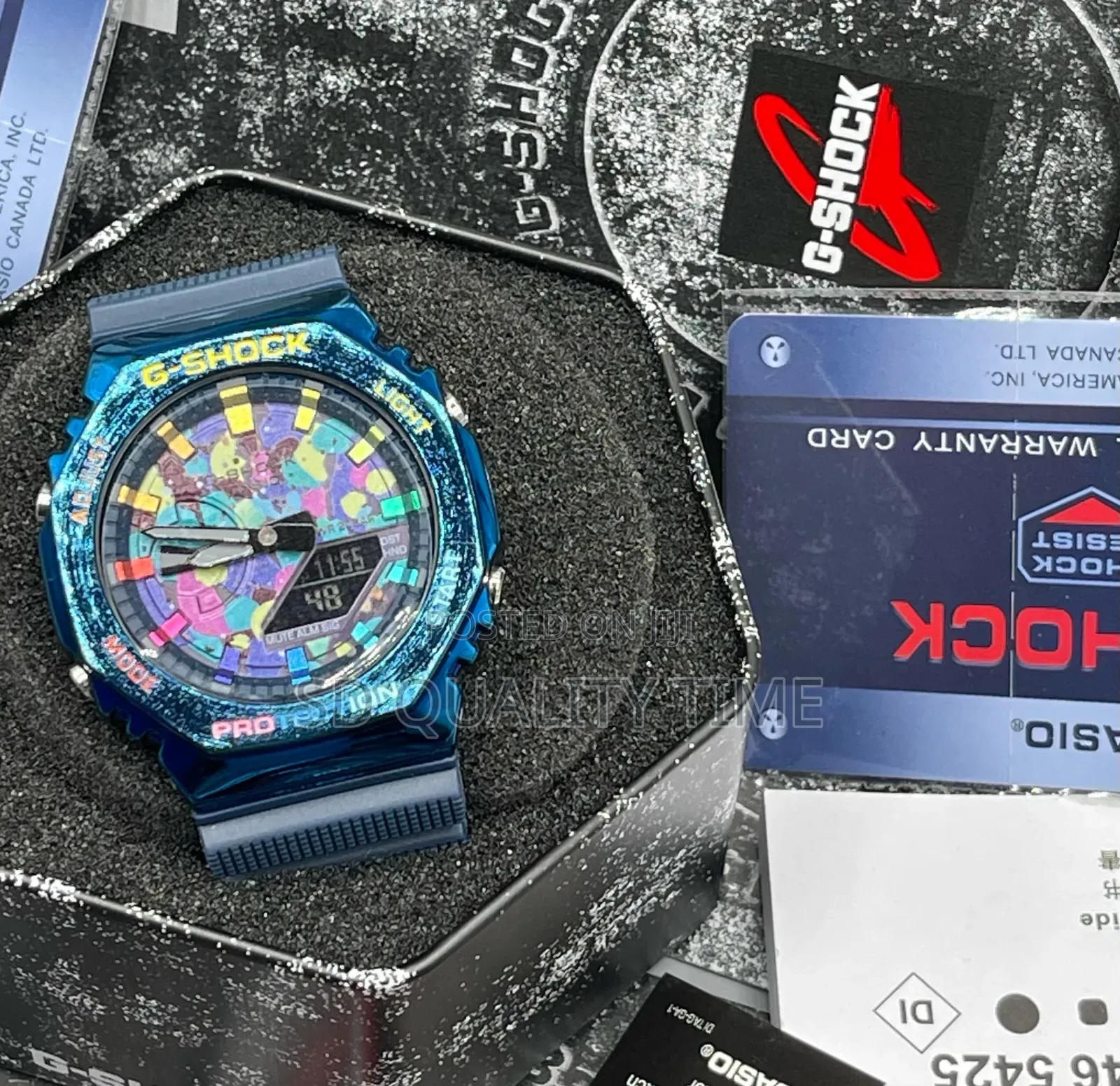 Casio G-Shock With Full G-Shock Package