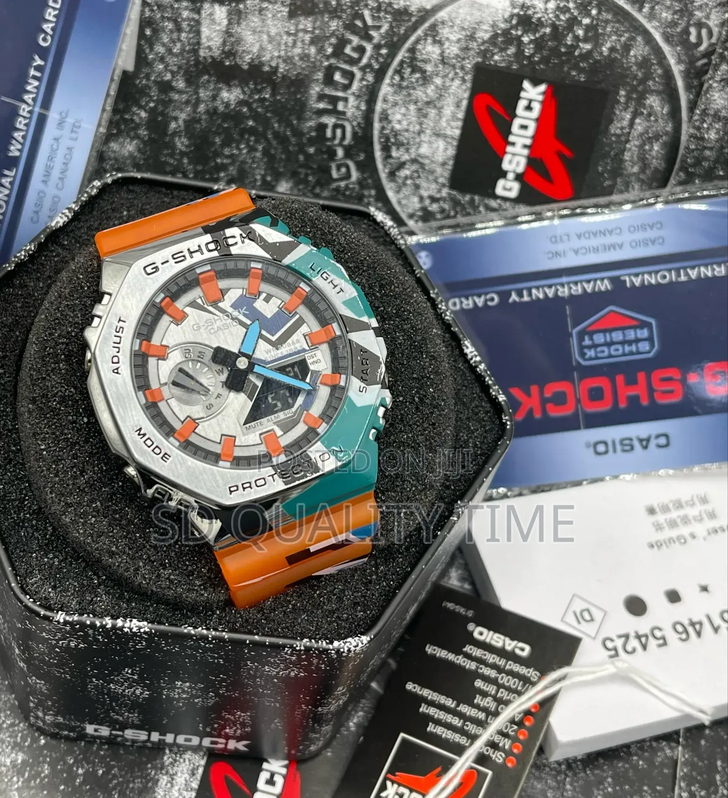 Casio G-Shock With Full G-Shock Package