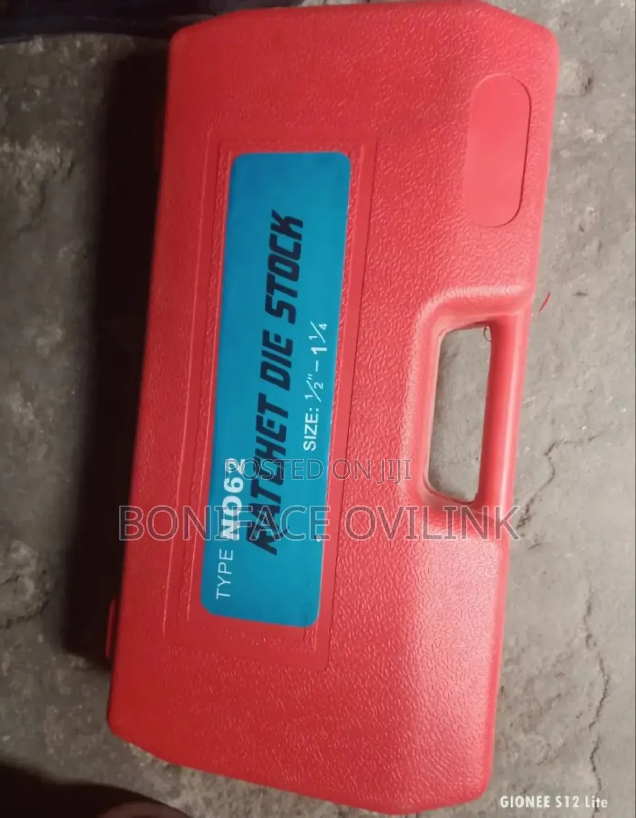 Ratchet Die Stock 1⁄2 To 1 1⁄4