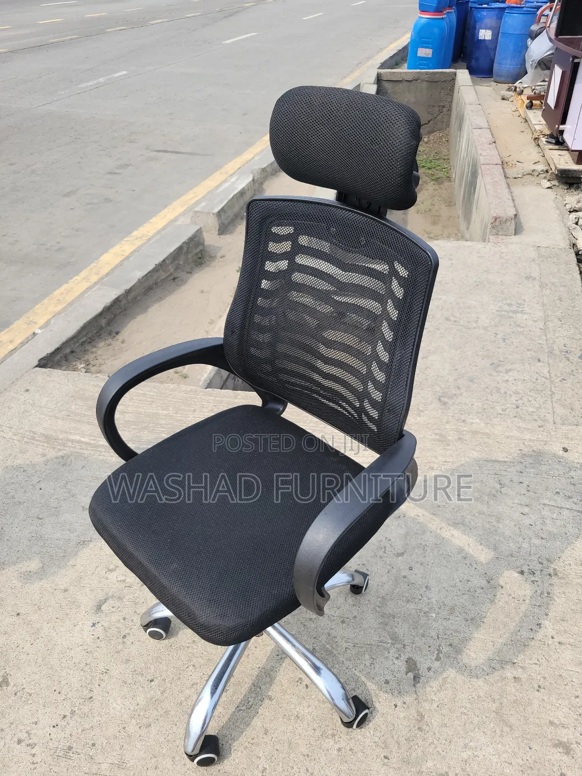 Headrest Net Chair