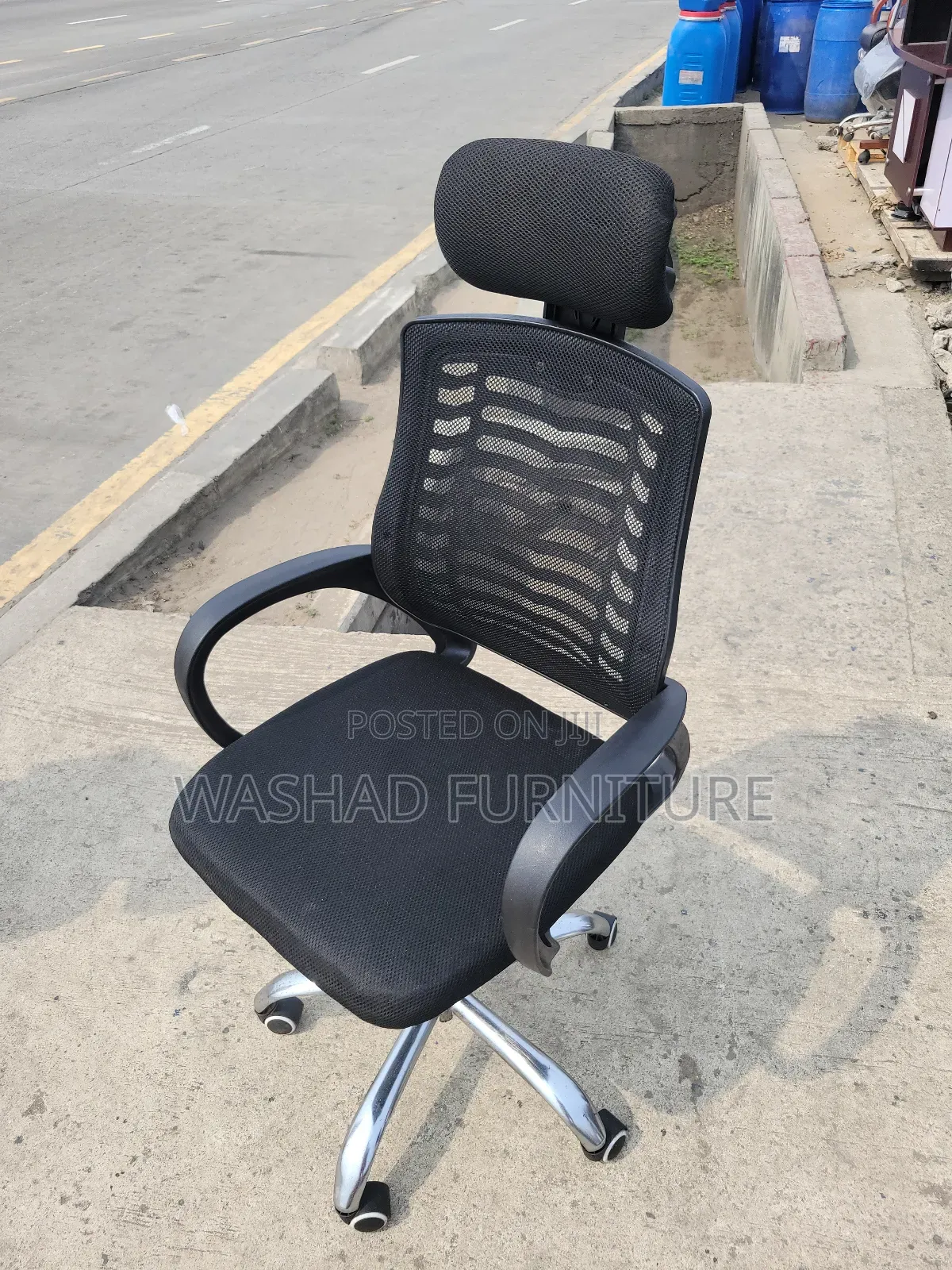 Headrest Net Chair