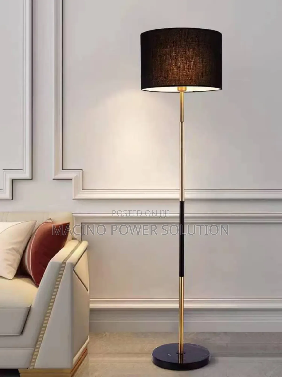 Hall Fabric Floor Lamp