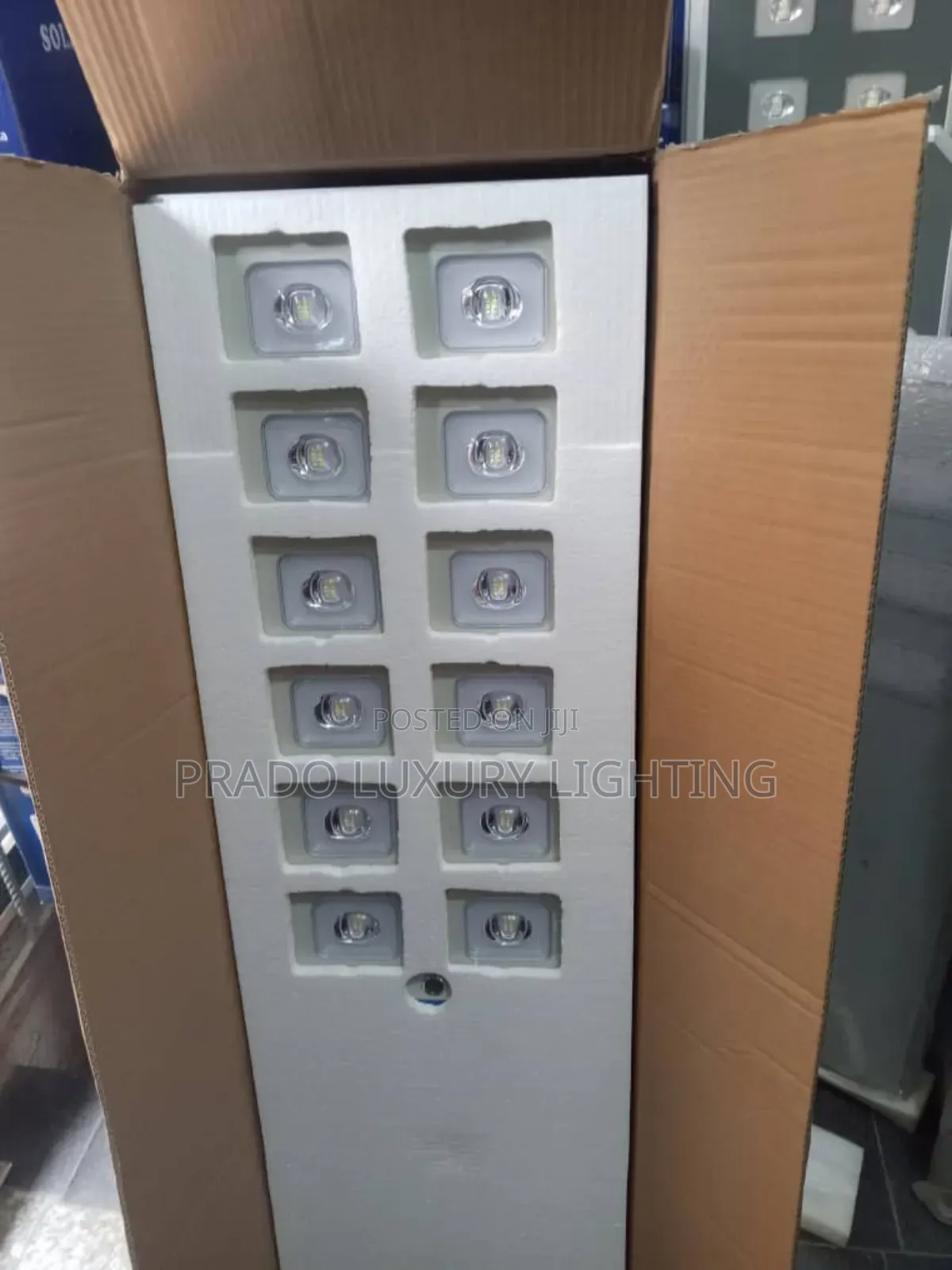 100w Wakatek Solar Steel Light