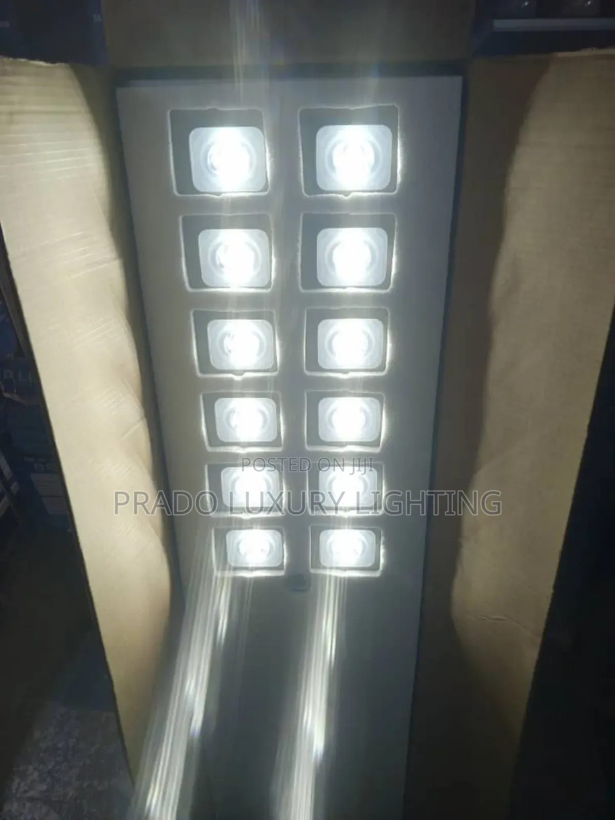 100w Wakatek Solar Steel Light