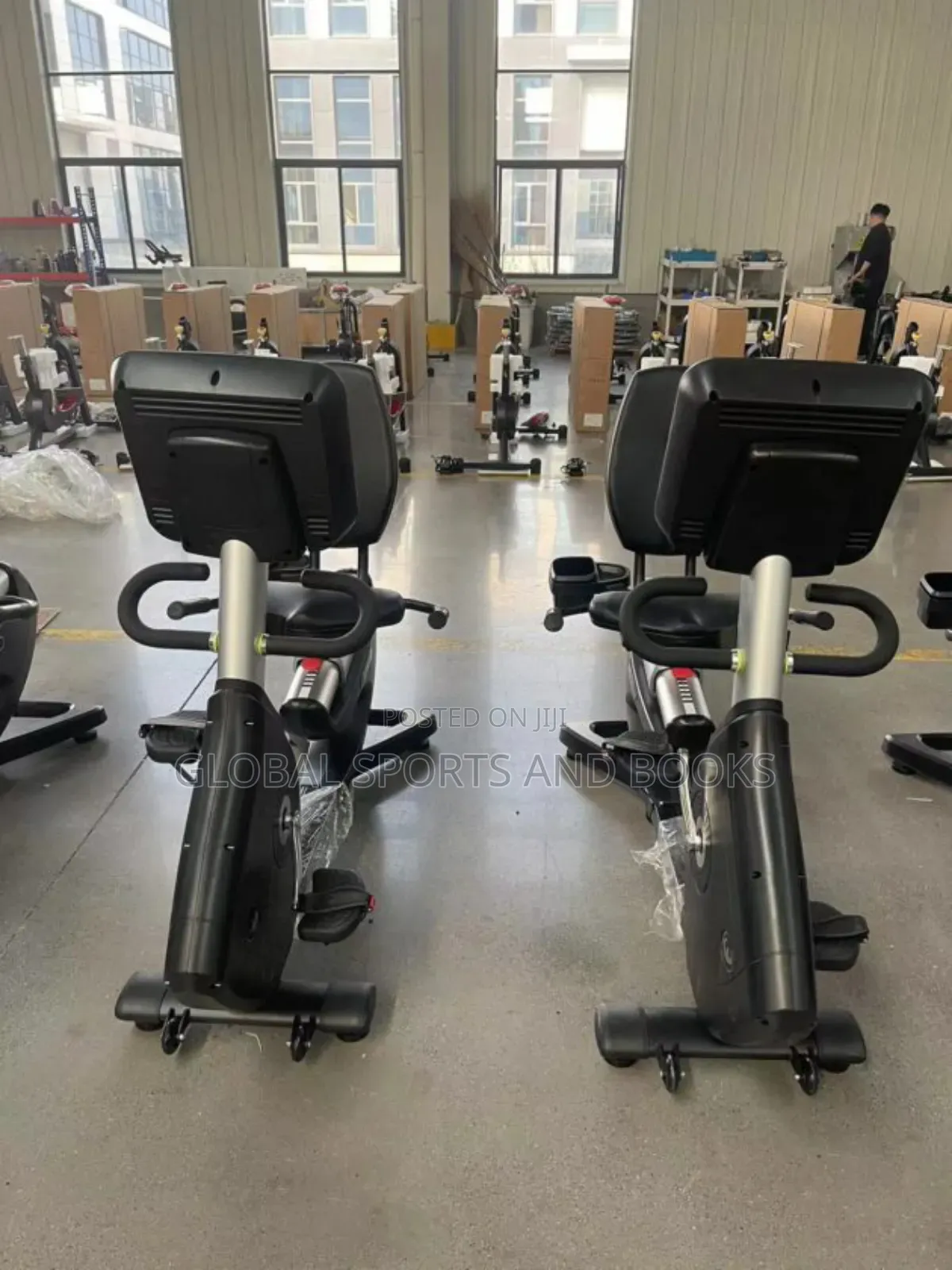 Commercial Recumbent  Stationary Bike