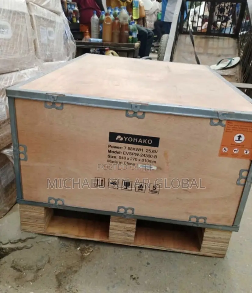 7.68kwh 25.6v Yohako Lithium Ion Battery