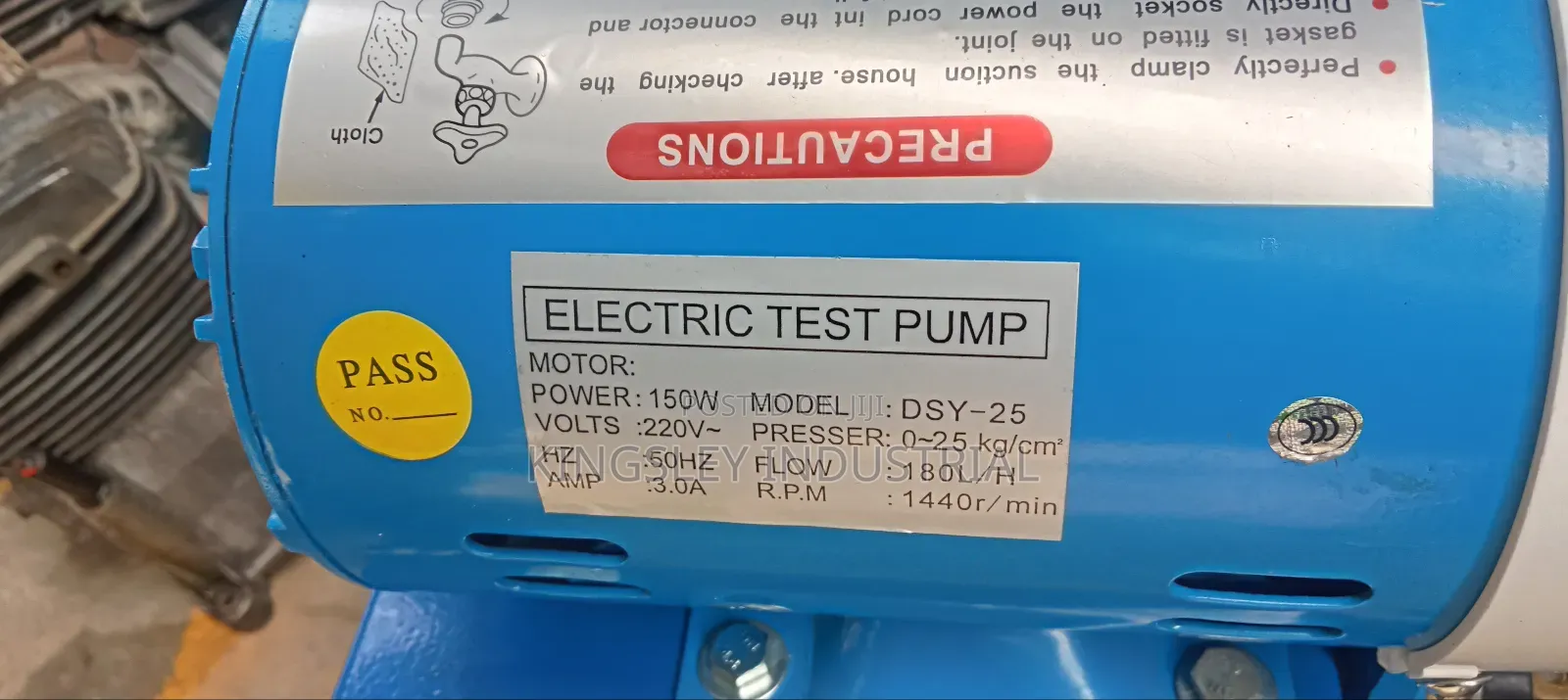 Electric Test Pump Dsy-25 150w 1440rpm