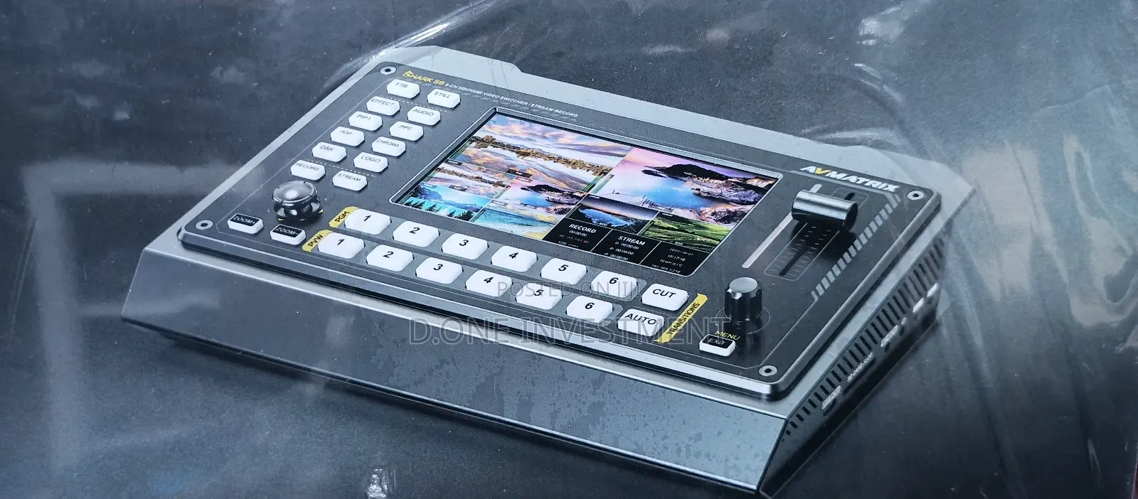 Avmatrix Shark S6 6 Channels Sdi and Hdmi Video Switcher