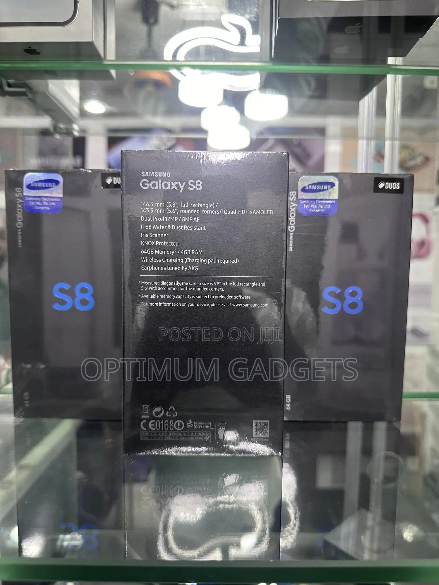 New Samsung Galaxy S8 64 GB Black
