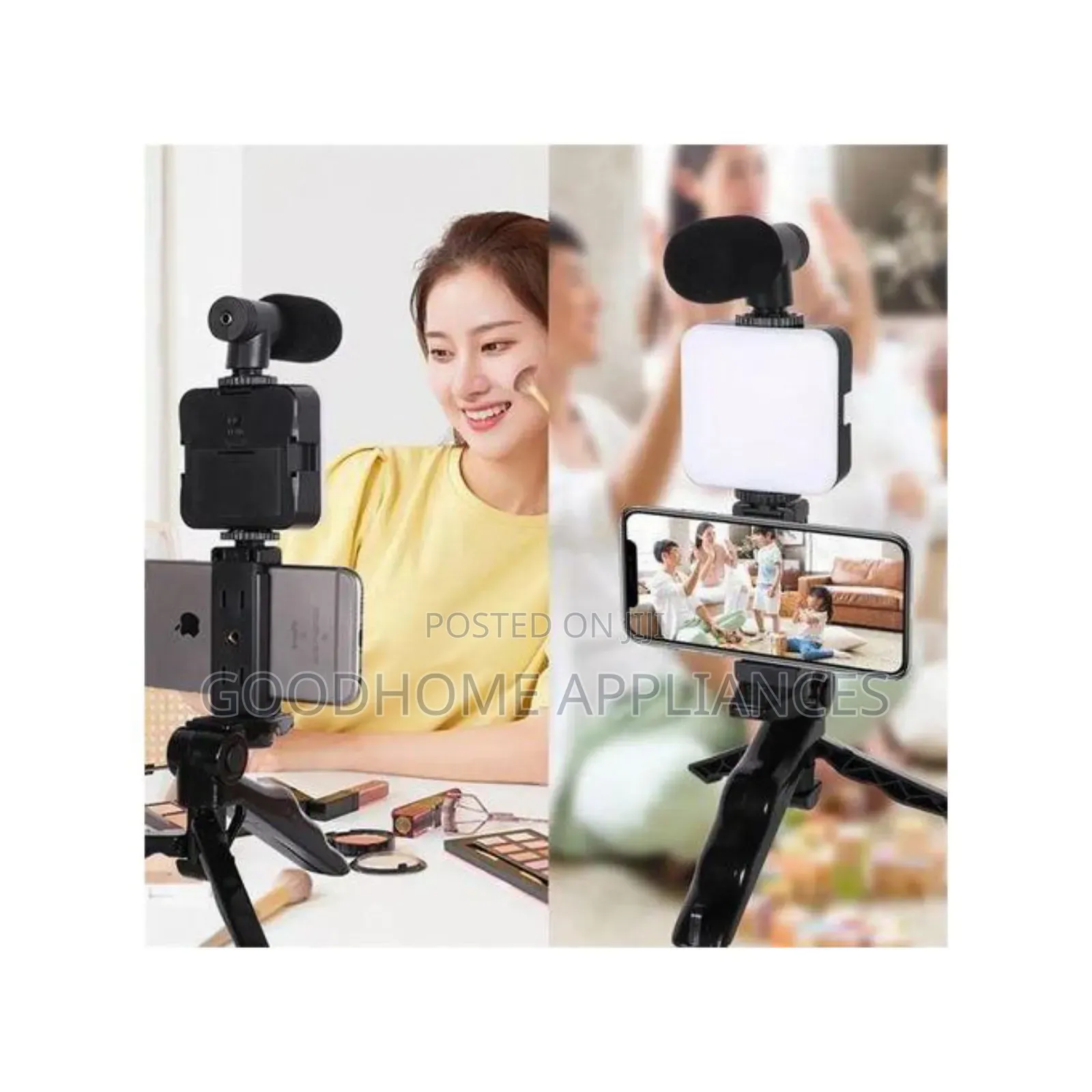 Vlogging Handheld Kit With Microphone