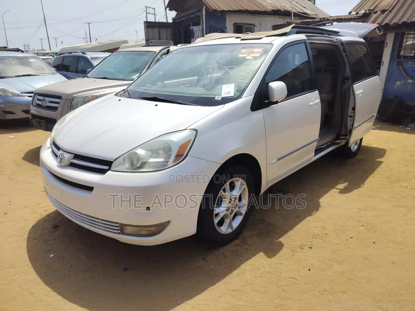 Toyota Sienna XLE Limited 2005 White