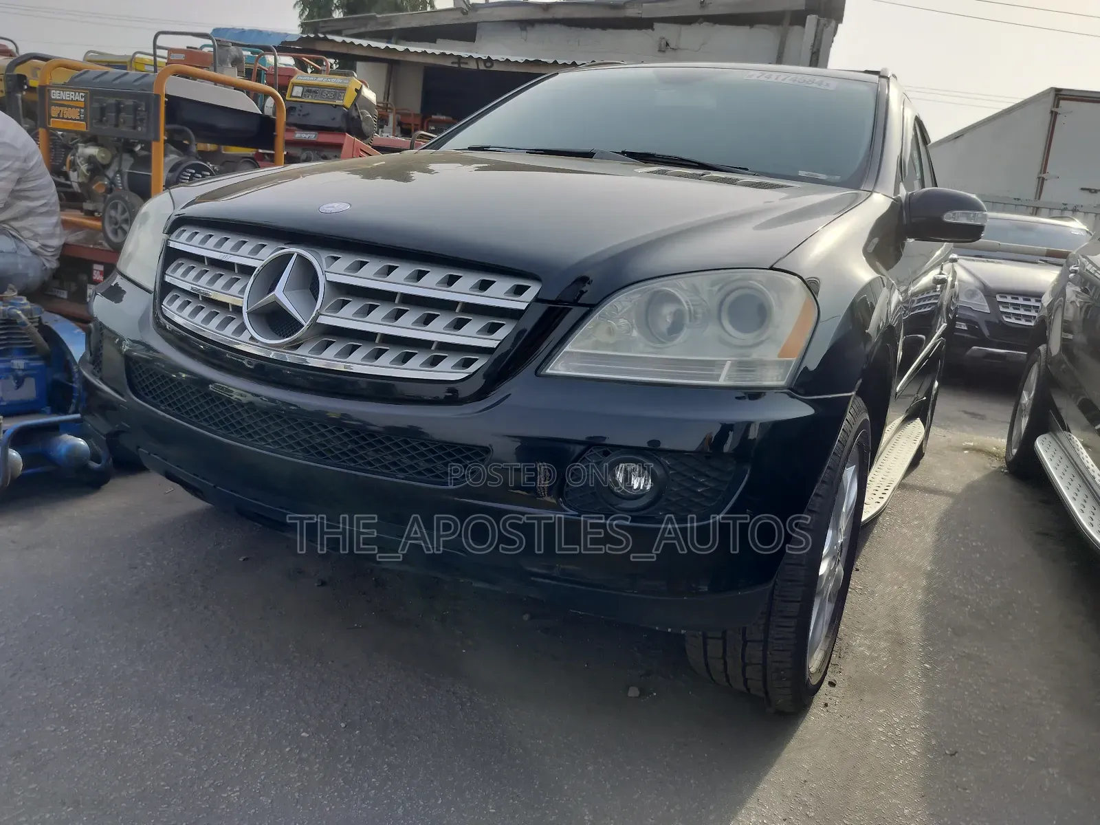 Mercedes-Benz M Class ML 350 4Matic 2008 Black