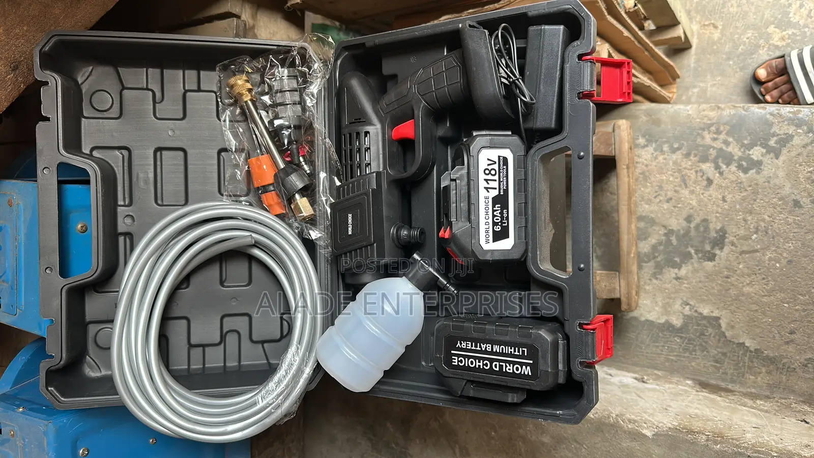 World Choice High Quality Cordless Pressure Washer